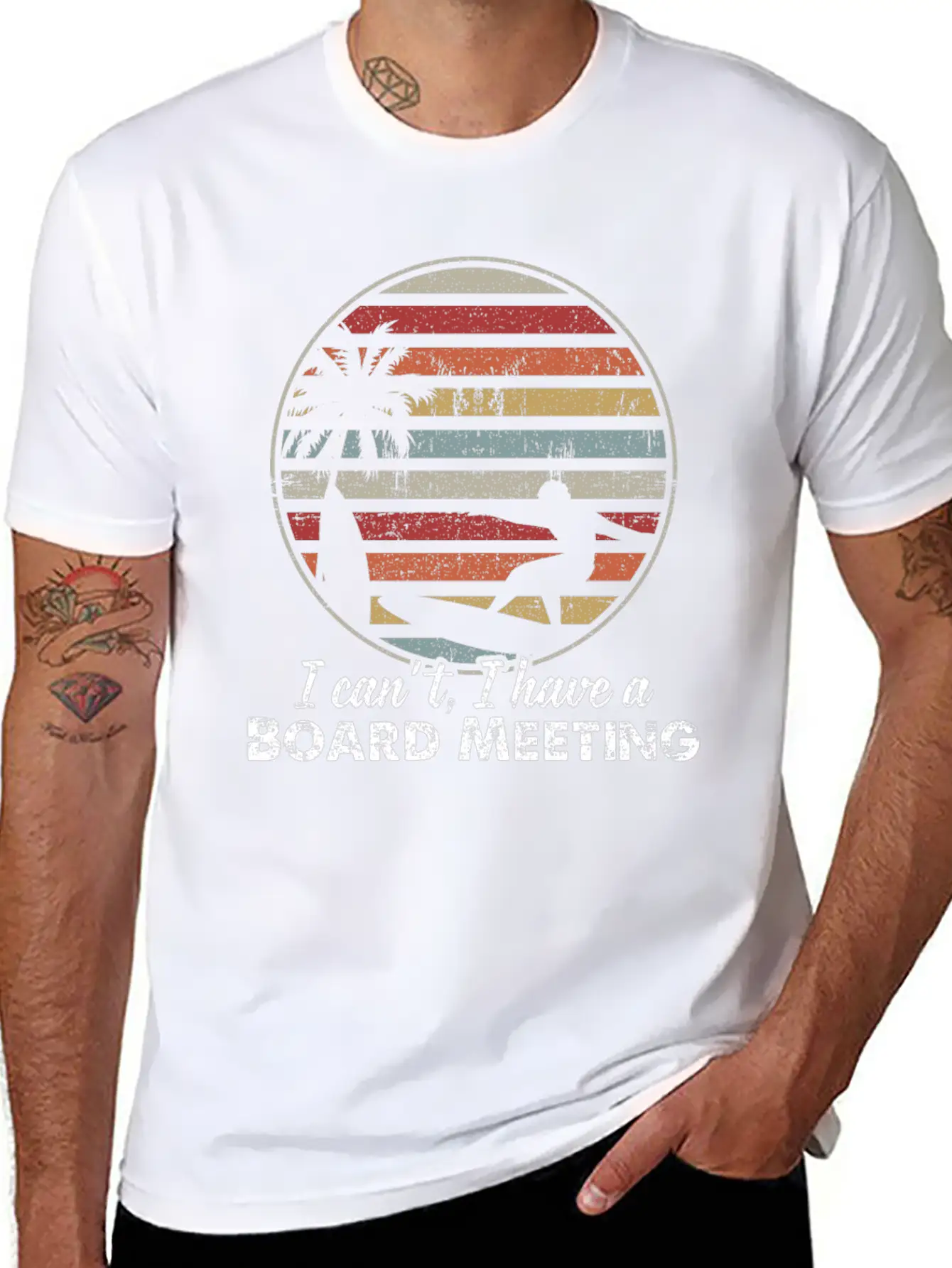 Surf Board Surfing Essential Unisex Summer Tee – Soft Cotton Casual Fit