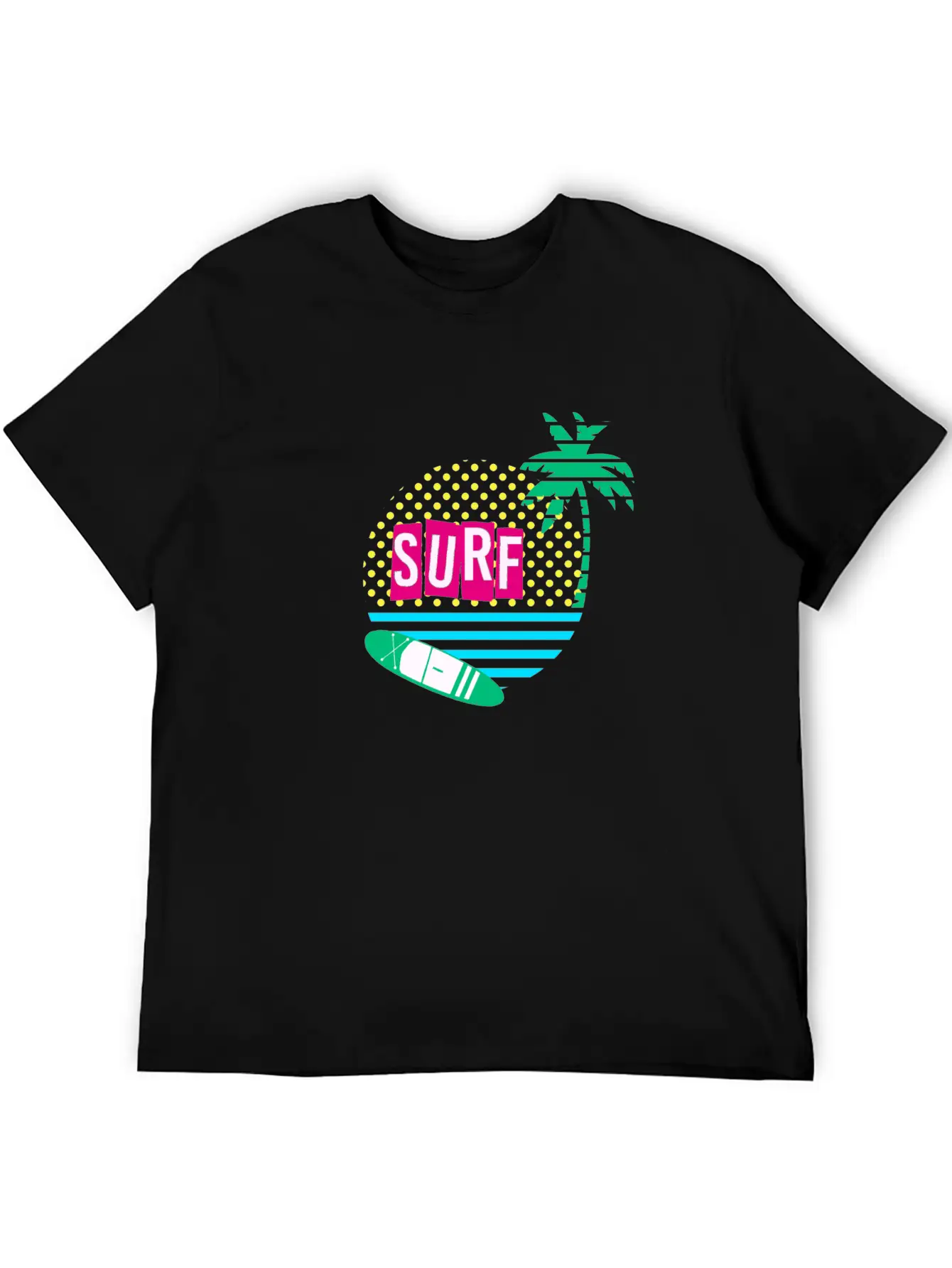 Surf Comfortable Minimalist Graphic Tee – Summer Style Essential