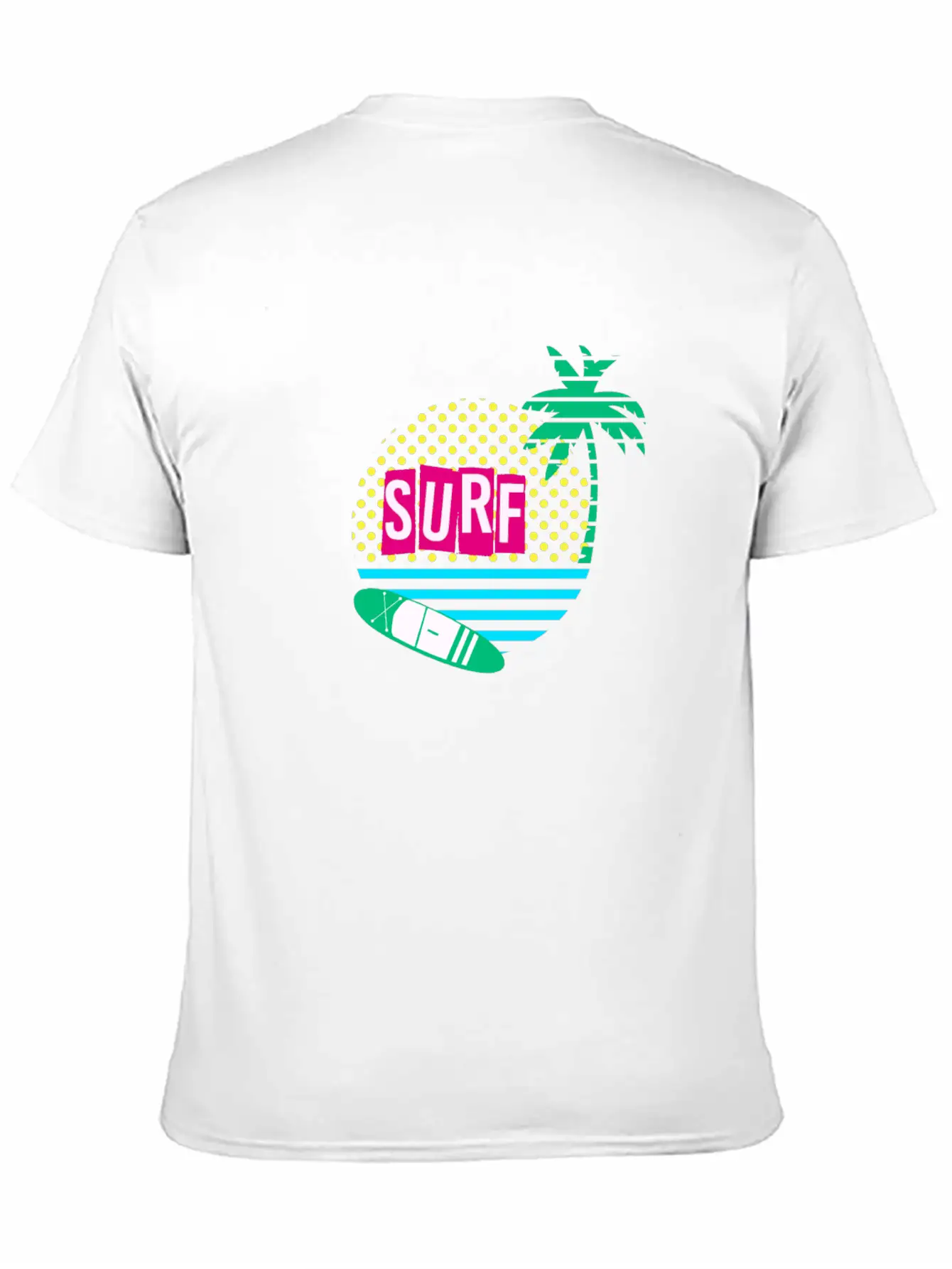 Surf Comfortable Minimalist Graphic Tee – Summer Style Essential