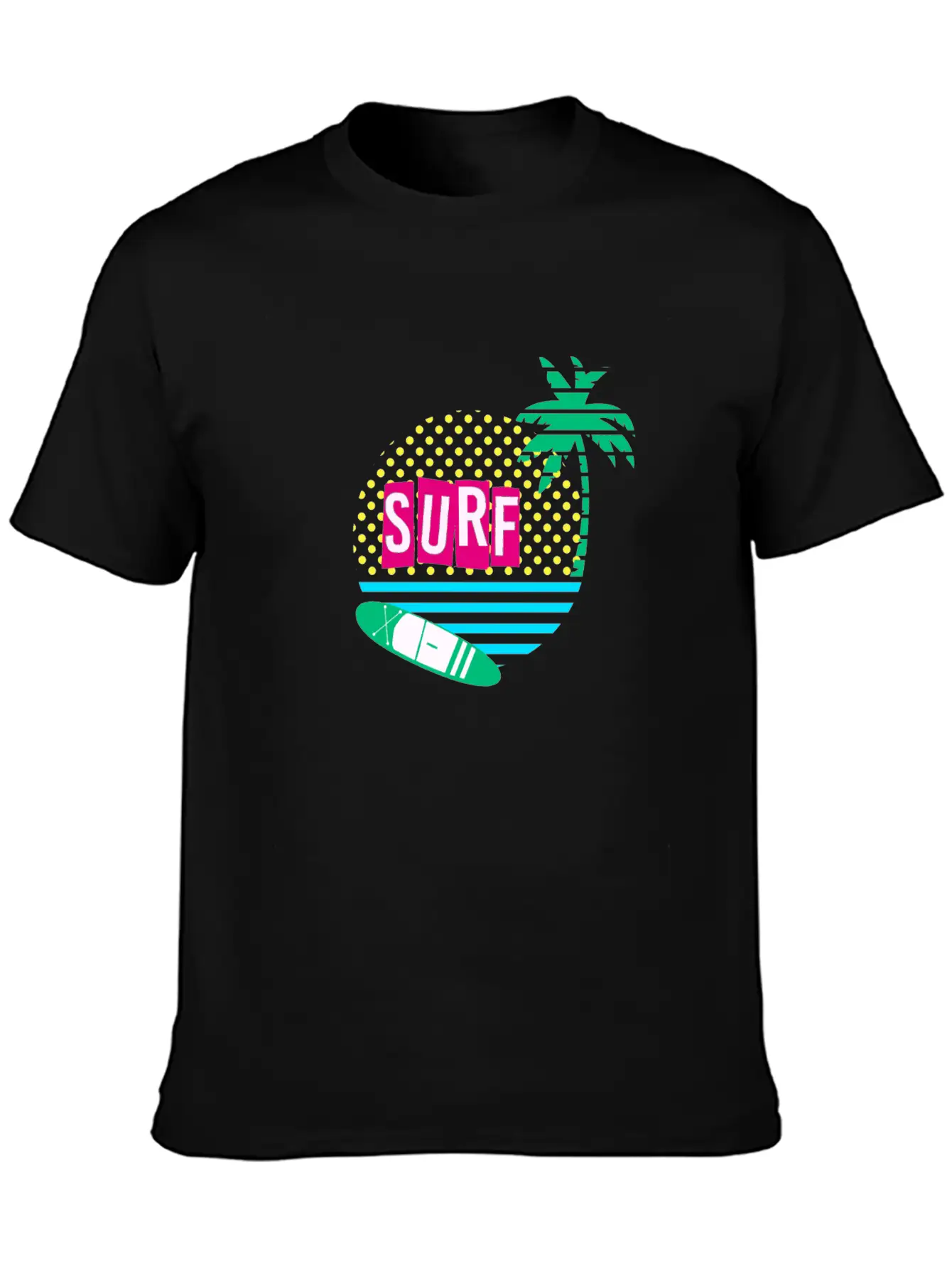 Surf Comfortable Minimalist Graphic Tee – Summer Style Essential
