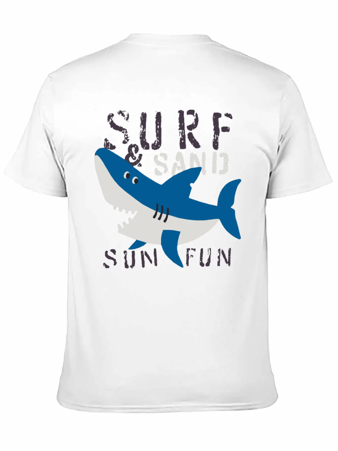 Surf Sand Sun Fun Stylish Everyday T-Shirt – Unisex Basic Cotton Tee