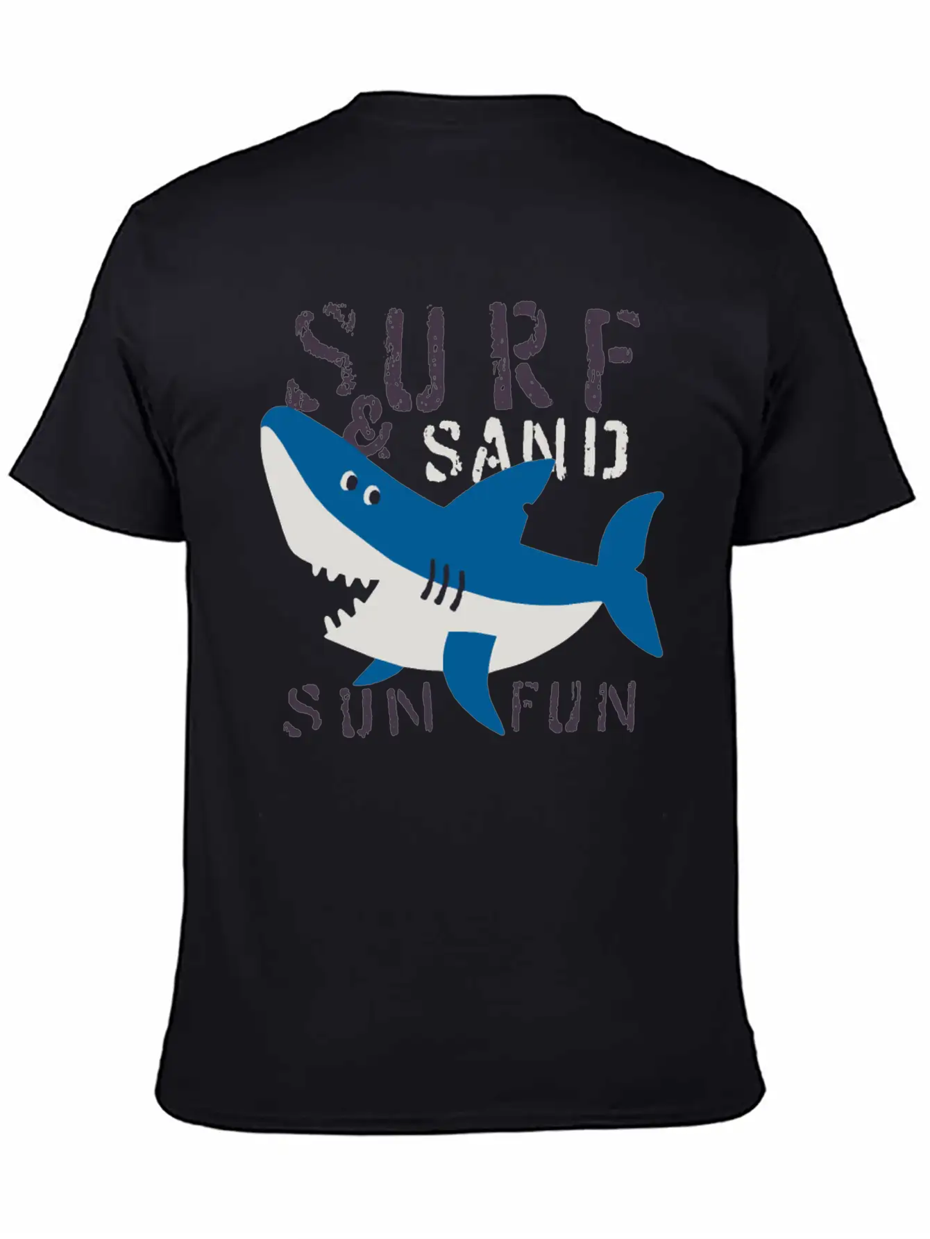 Surf Sand Sun Fun Stylish Everyday T-Shirt – Unisex Basic Cotton Tee