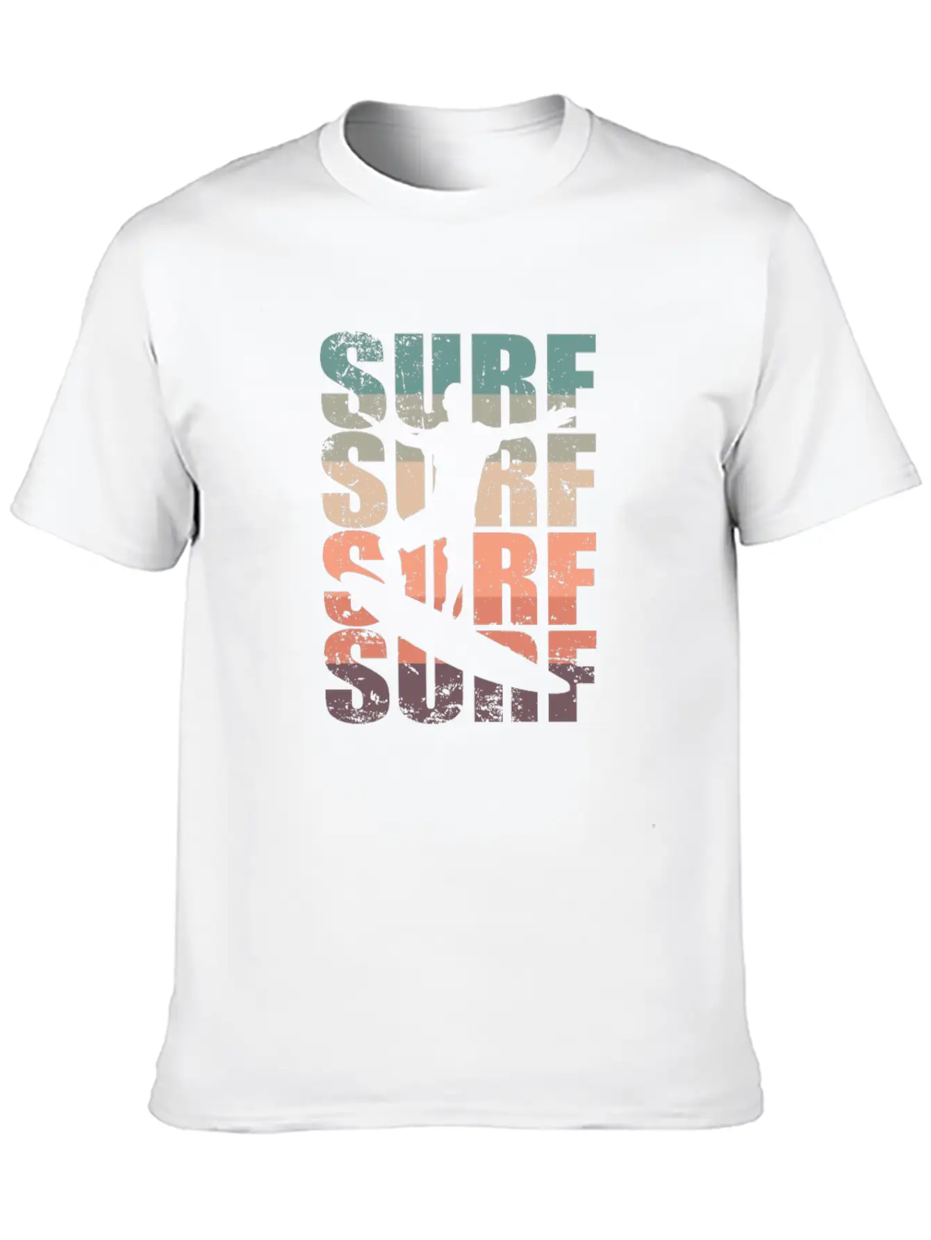 Surf Surf Surf Surf Surfing Surfboard Basic Graphic T-Shirt – Daily Comfort In Soft Cotton