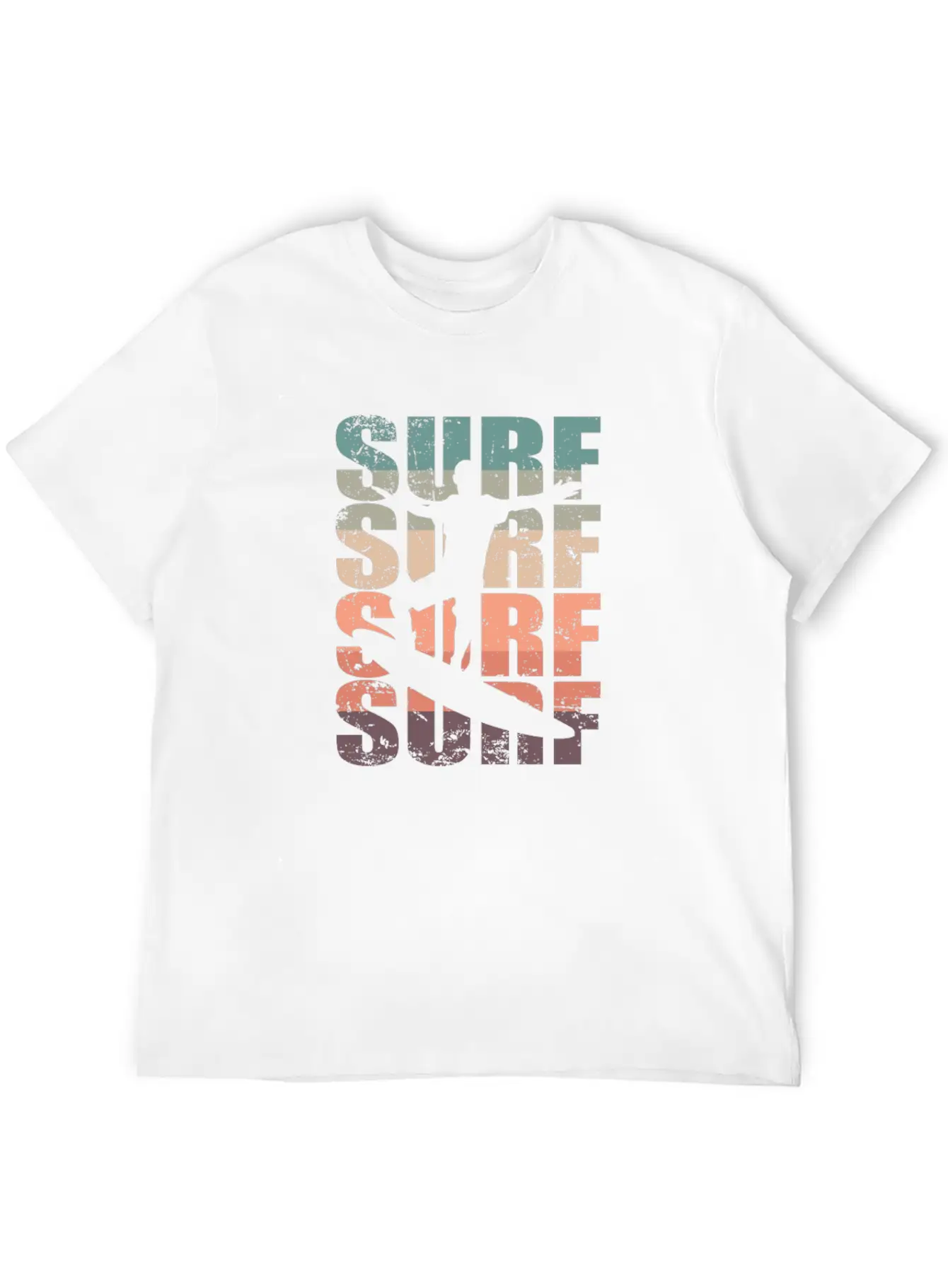 Surf Surf Surf Surf Surfing Surfboard Basic Graphic T-Shirt – Daily Comfort In Soft Cotton