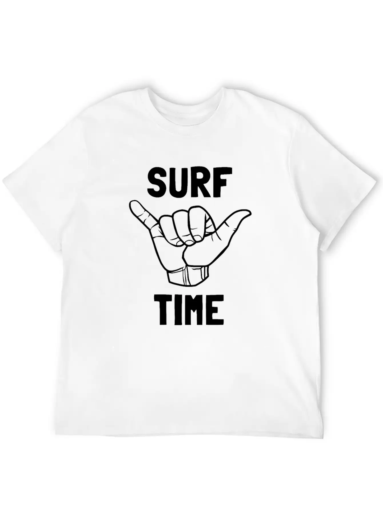 Surf Time Surfing Surfen Geschenk Comfortable Minimalist Graphic Tee – Summer Style Essential