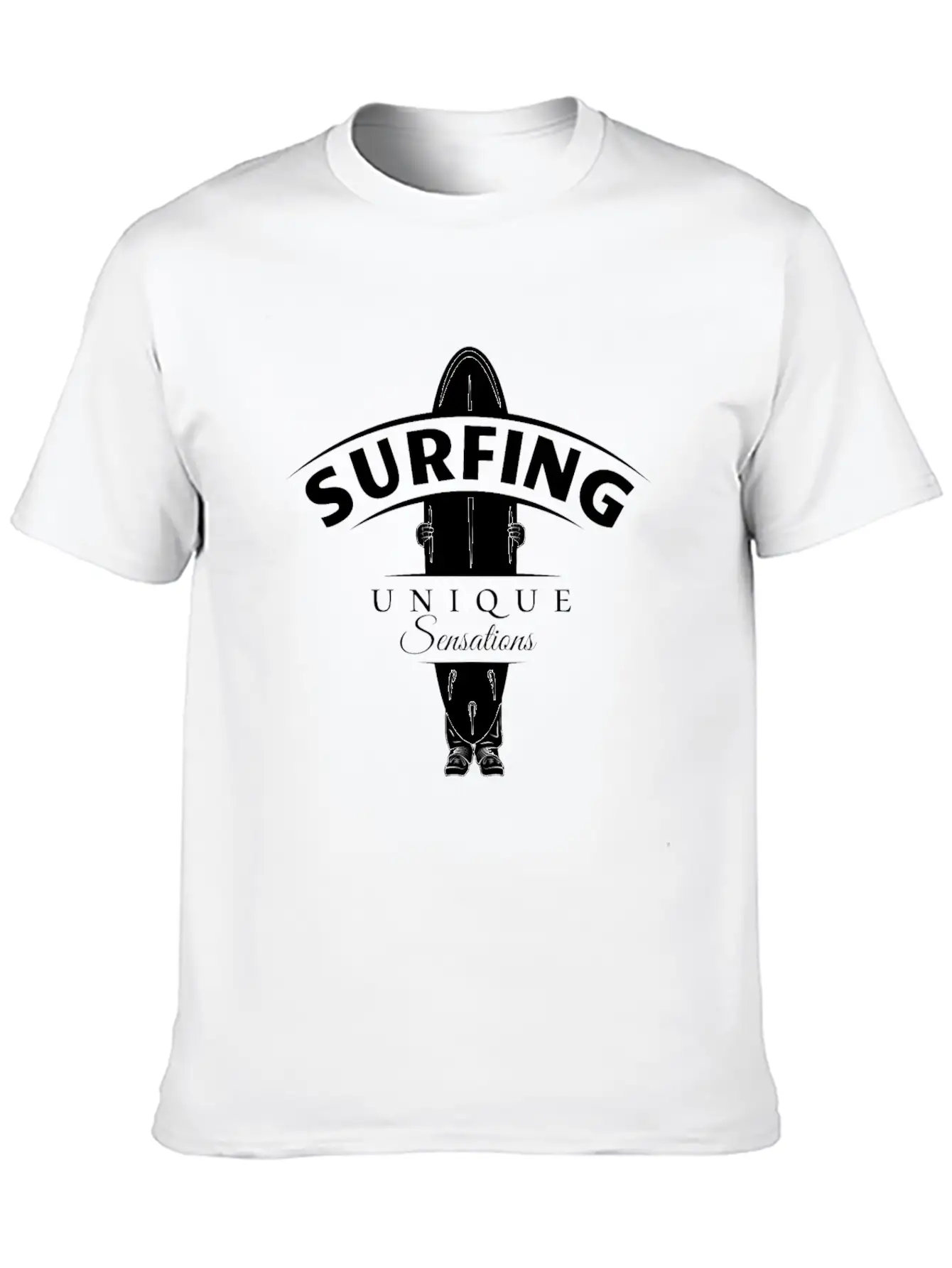 Surf-Unique Sensations Stylish Everyday T-Shirt – Unisex Basic Cotton Tee