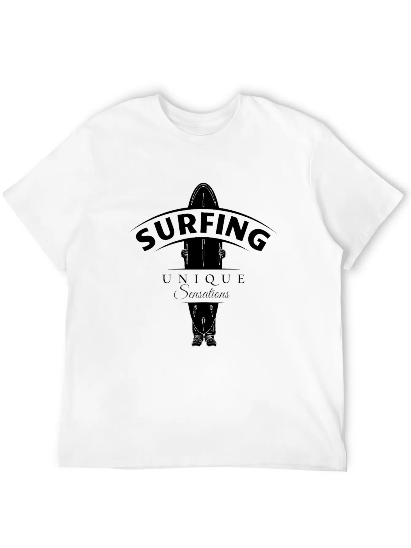 Surf-Unique Sensations Stylish Everyday T-Shirt – Unisex Basic Cotton Tee