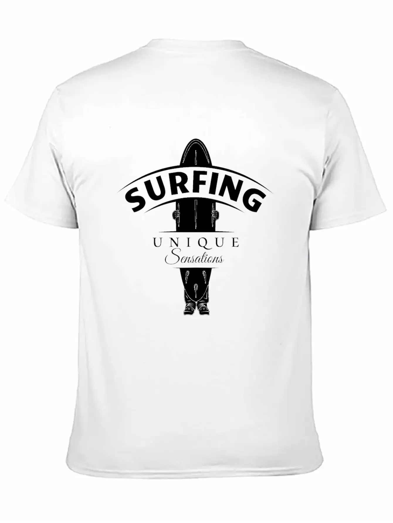 Surf-Unique Sensations Stylish Everyday T-Shirt – Unisex Basic Cotton Tee