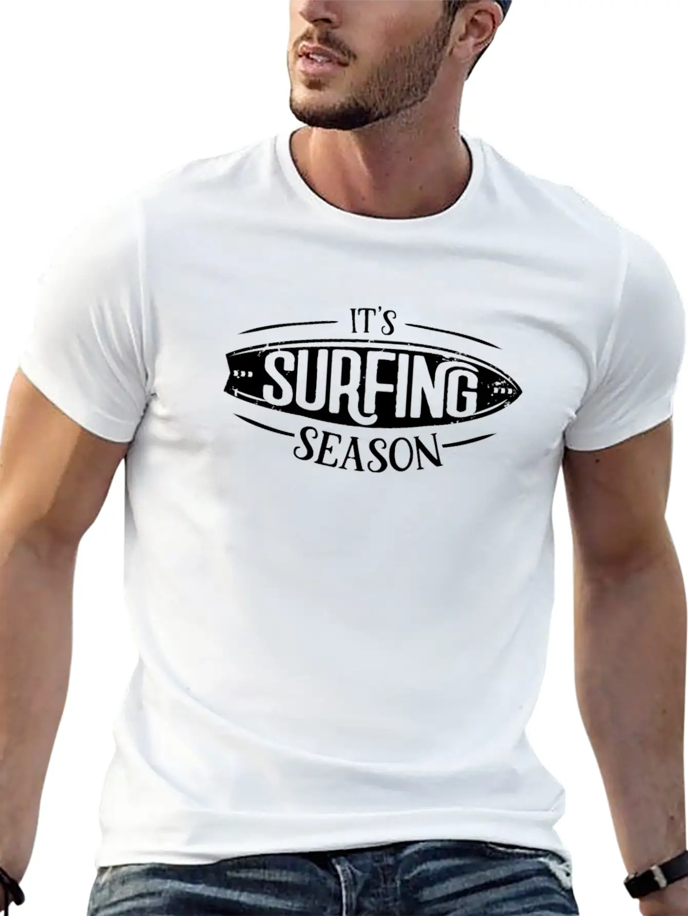 Surfer Surfing Timeless Short Sleeve Tee – Comfy And Minimalist Design