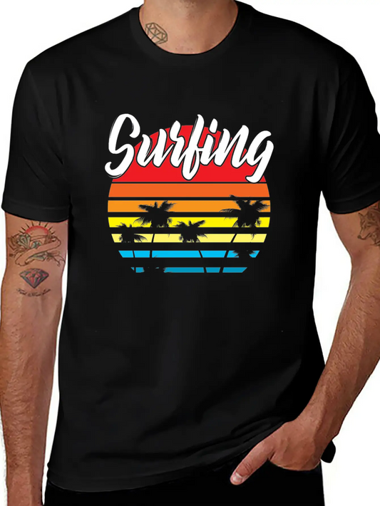 Surfing Basic Graphic T-Shirt – Daily Comfort In Soft Cotton