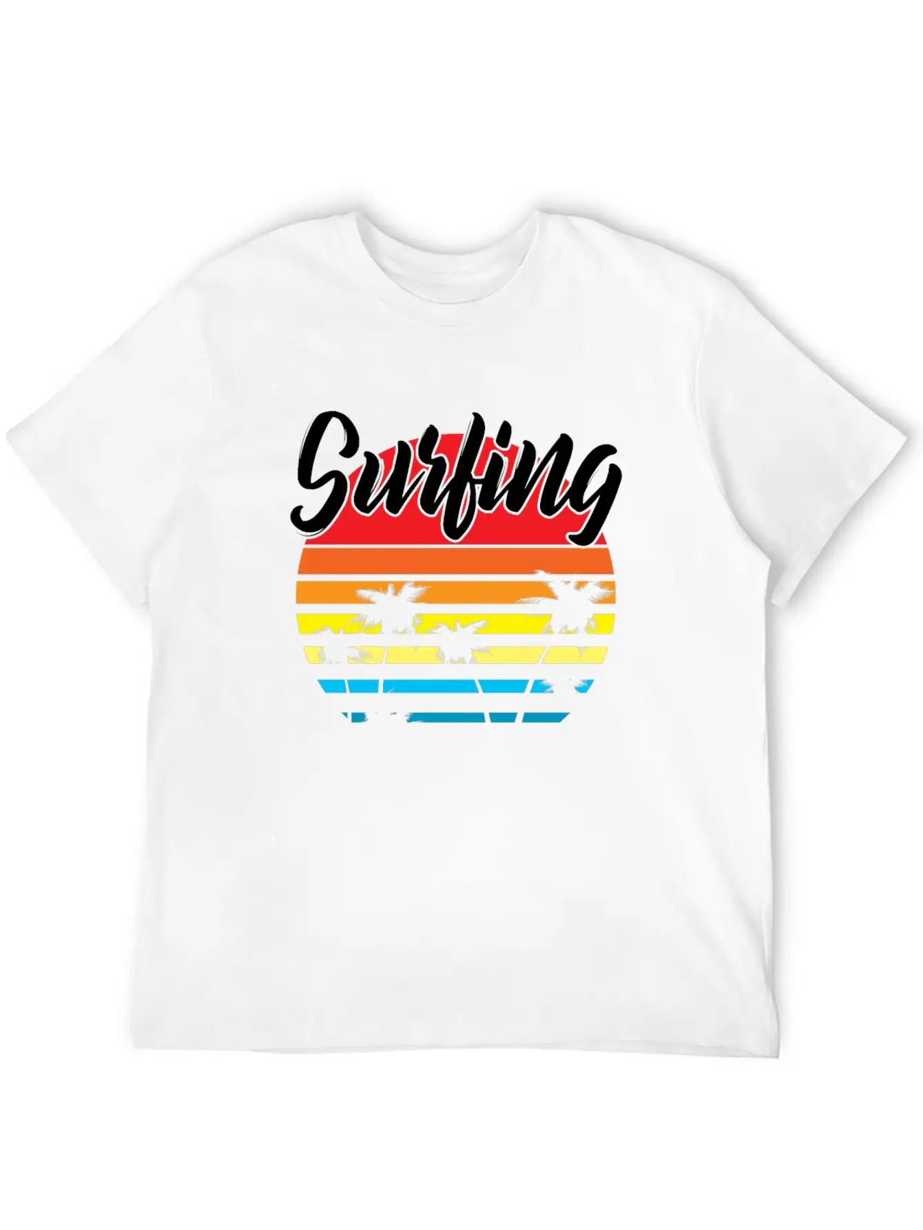 Surfing Basic Graphic T-Shirt – Daily Comfort In Soft Cotton
