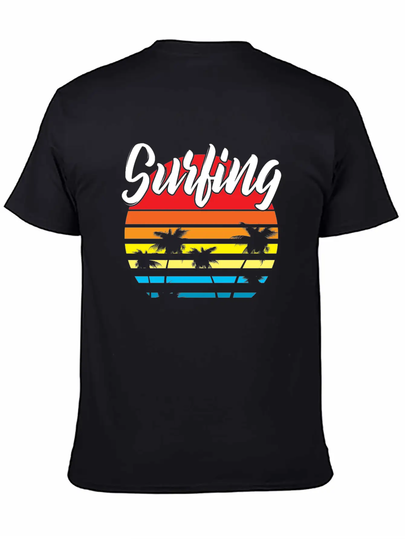 Surfing Basic Graphic T-Shirt – Daily Comfort In Soft Cotton