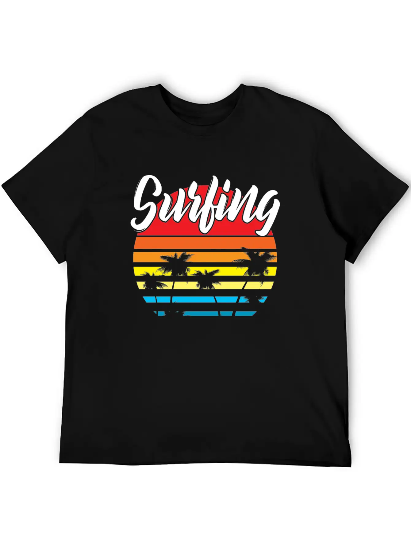Surfing Basic Graphic T-Shirt – Daily Comfort In Soft Cotton