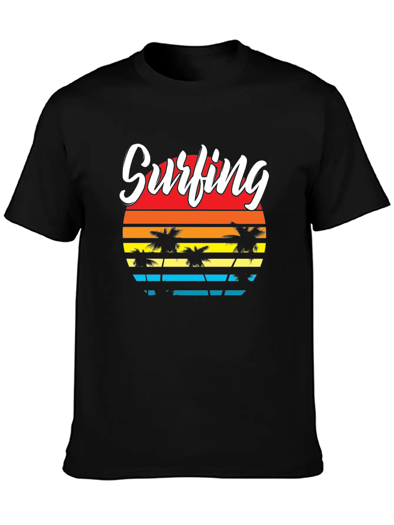 Surfing Basic Graphic T-Shirt – Daily Comfort In Soft Cotton