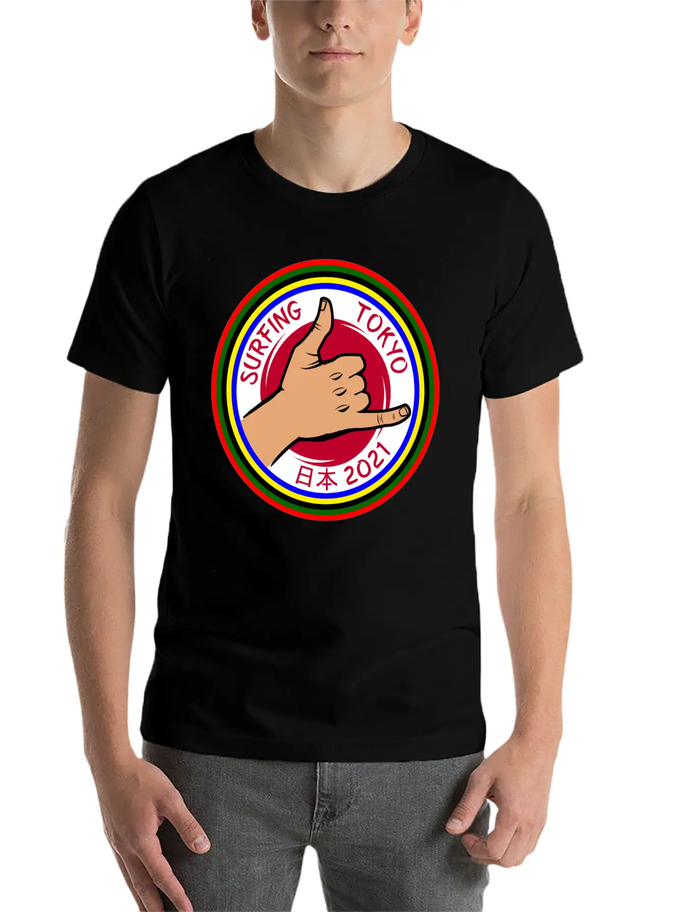 Surfing Comfortable Minimalist Graphic Tee – Summer Style Essential