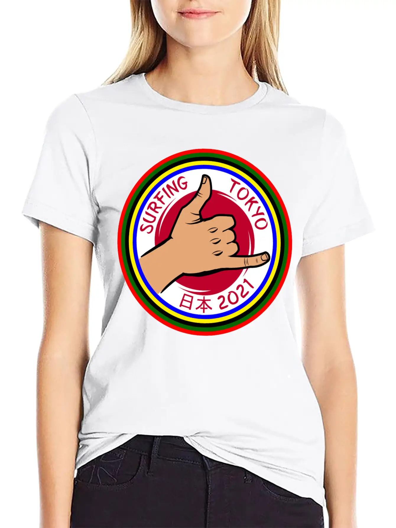 Surfing Comfortable Minimalist Graphic Tee – Summer Style Essential