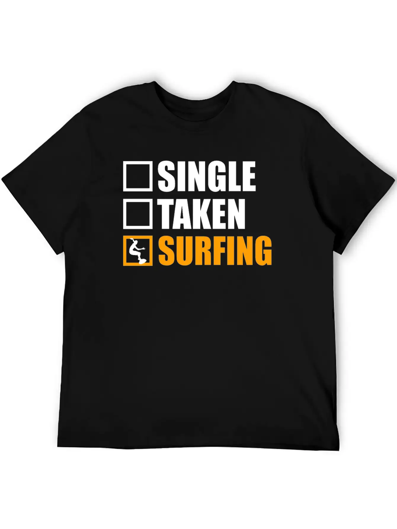 Surfing Is My Girlfriend Essential Unisex Summer Tee – Soft Cotton Casual Fit