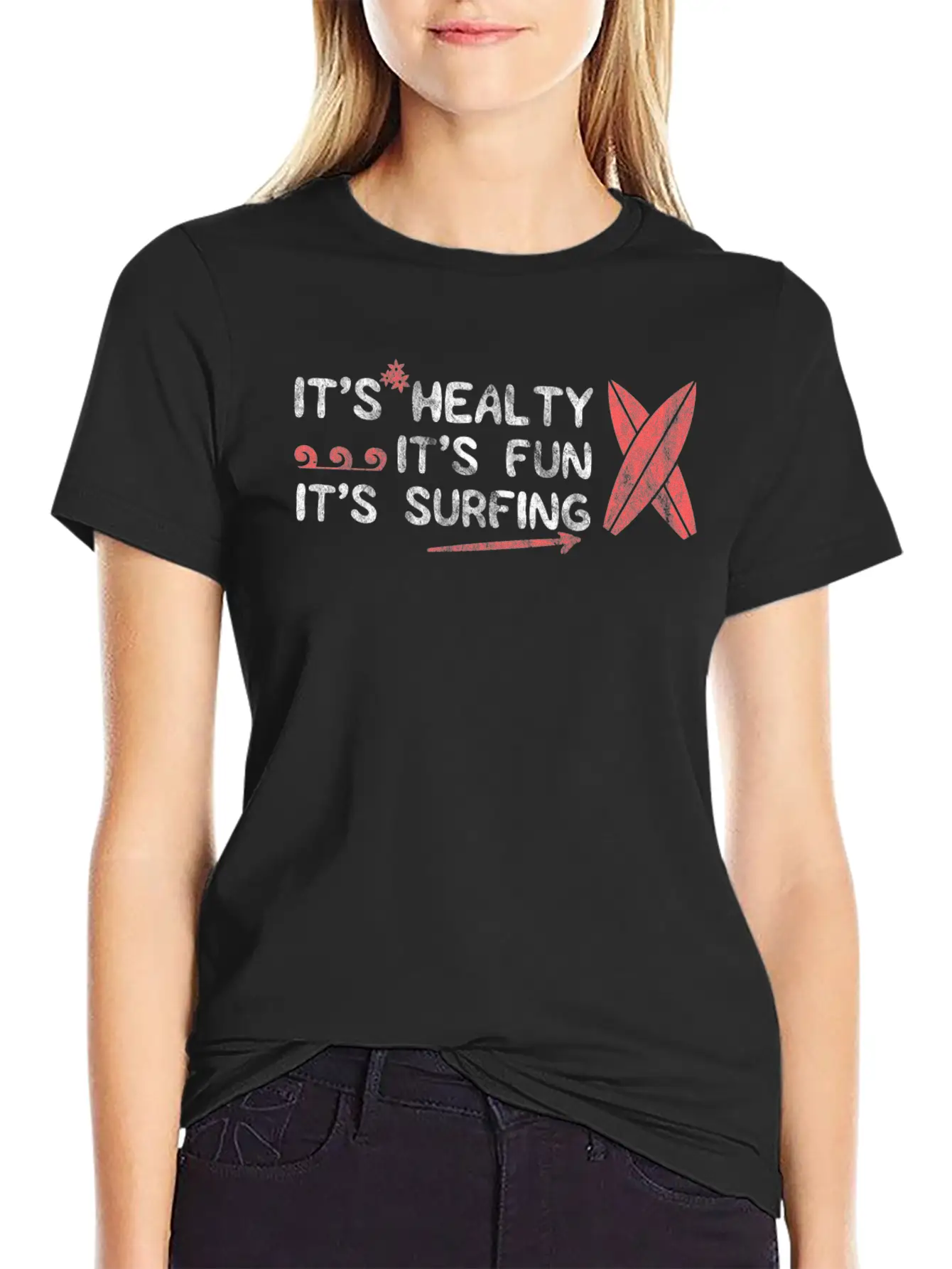 Surfing Surfer Surf Surfed Surfs Unisex Casual T-Shirt – Clean Design For Daily Comfort