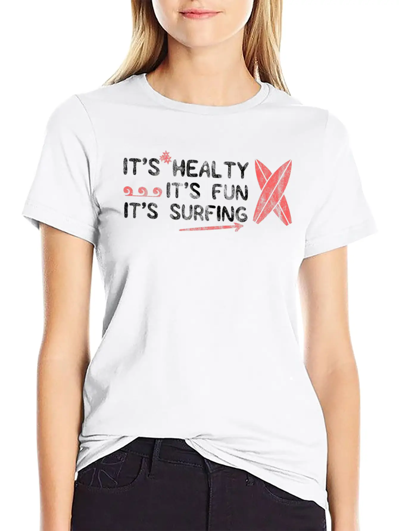 Surfing Surfer Surf Surfed Surfs Unisex Casual T-Shirt – Clean Design For Daily Comfort