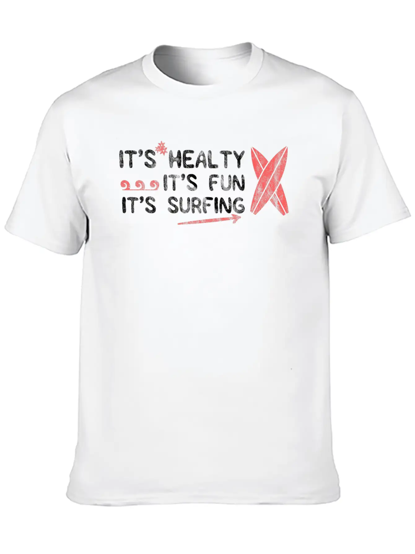 Surfing Surfer Surf Surfed Surfs Unisex Casual T-Shirt – Clean Design For Daily Comfort