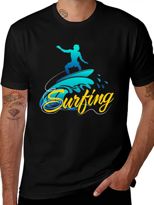 Surfing Timeless Short Sleeve Tee – Comfy And Minimalist Design