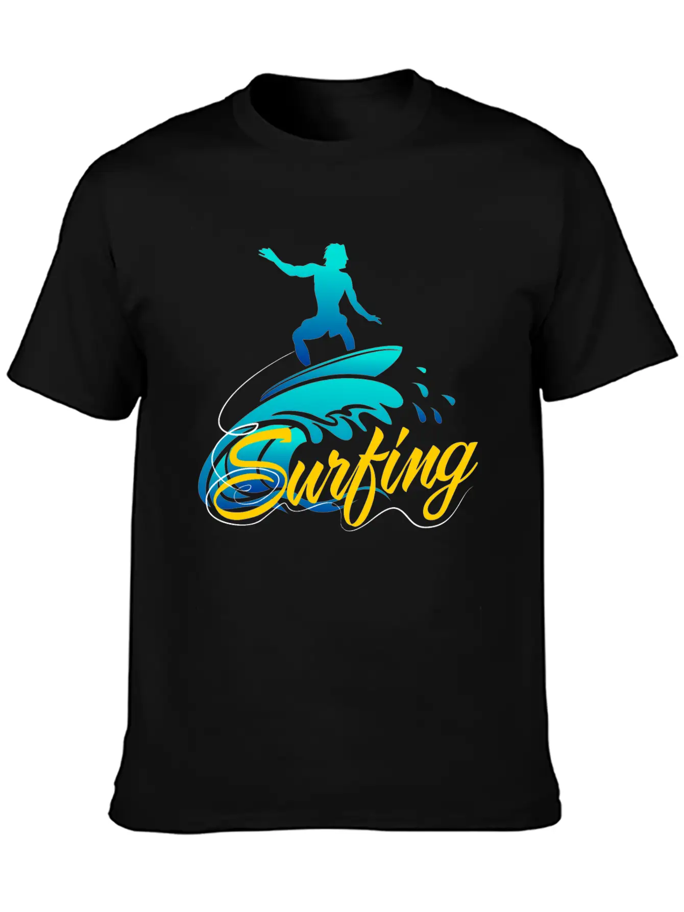 Surfing Timeless Short Sleeve Tee – Comfy And Minimalist Design