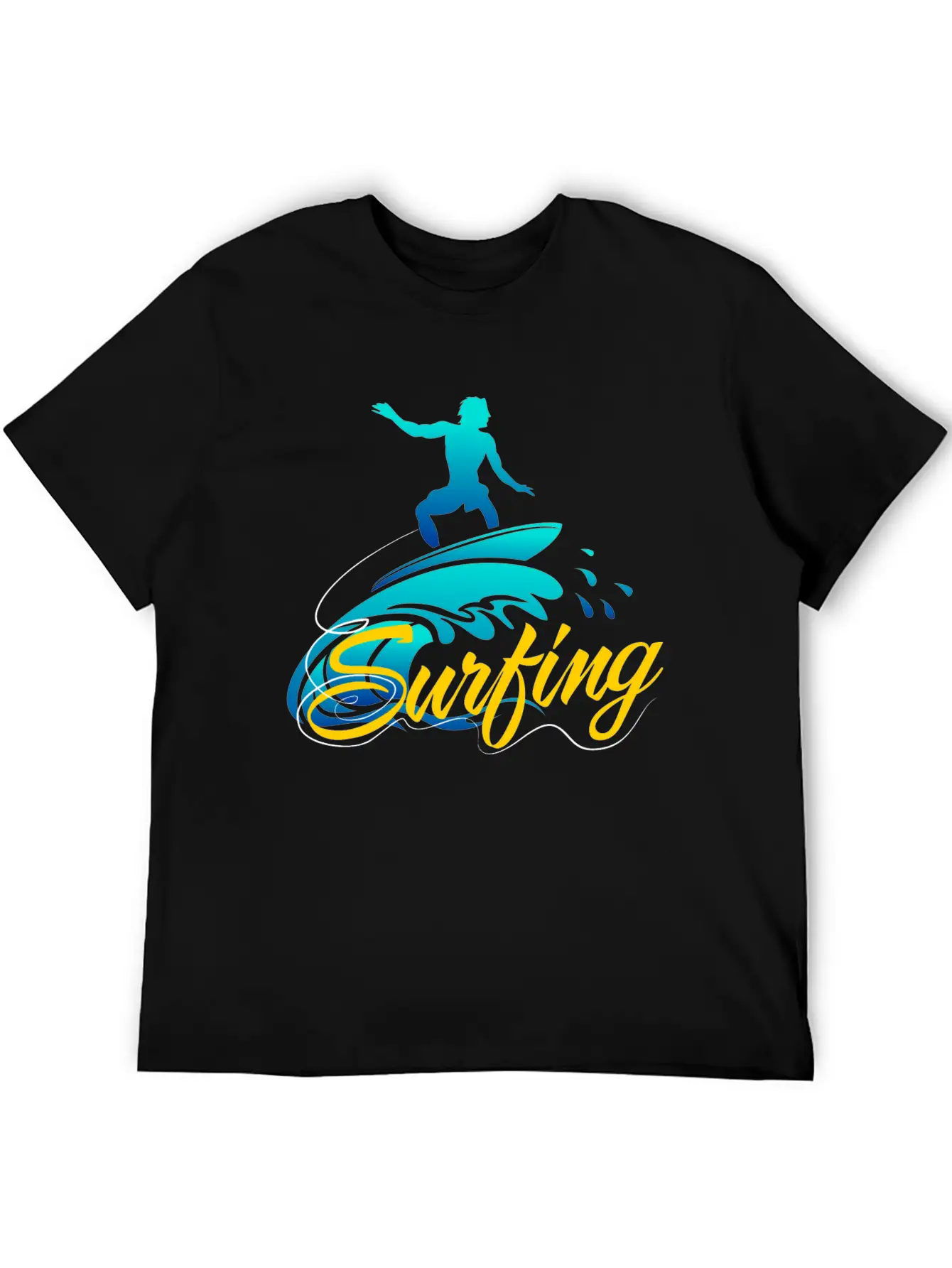 Surfing Timeless Short Sleeve Tee – Comfy And Minimalist Design