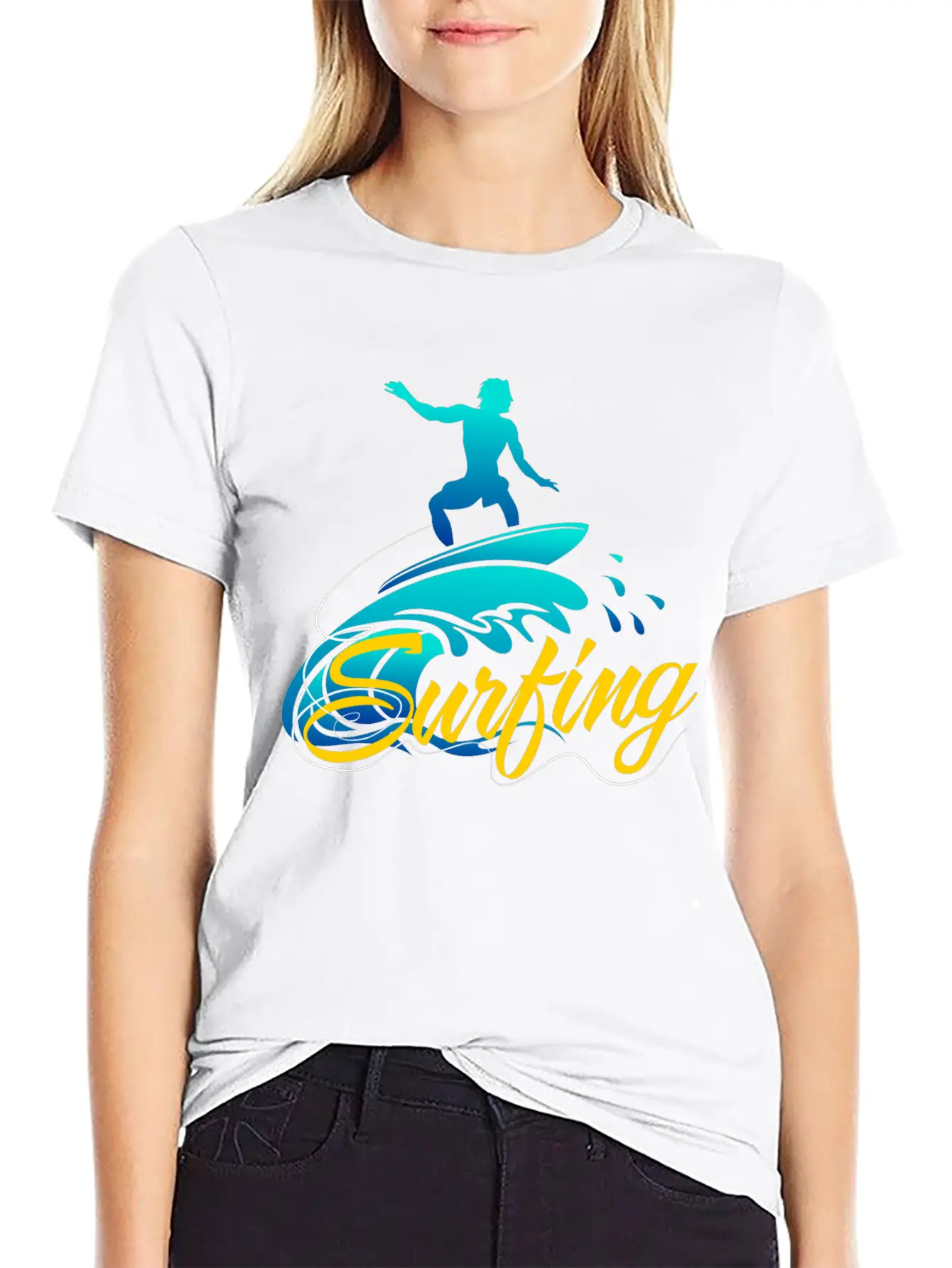 Surfing Timeless Short Sleeve Tee – Comfy And Minimalist Design