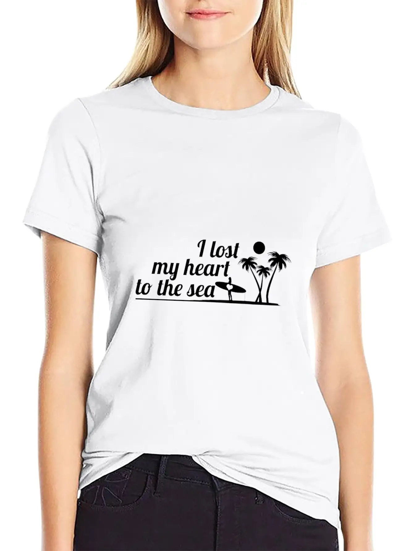 Surfing Unisex Short Sleeve Soft Cotton T-Shirt – Casual Everyday Wear