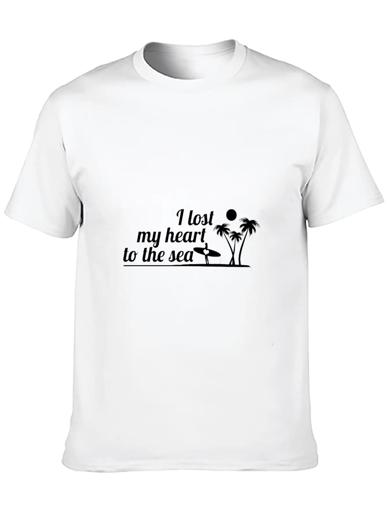 Surfing Unisex Short Sleeve Soft Cotton T-Shirt – Casual Everyday Wear