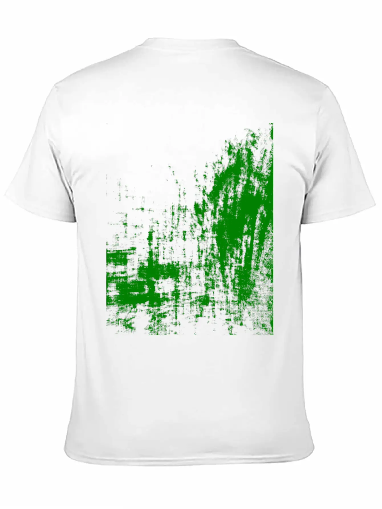 Surreal Art Green Unisex Short Sleeve Soft Cotton T-Shirt – Casual Everyday Wear