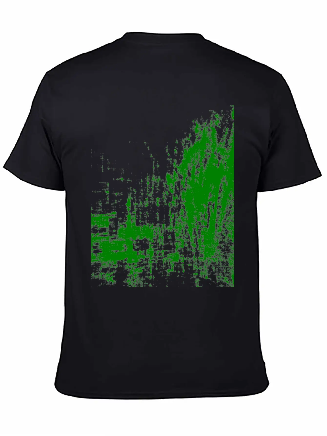 Surreal Art Green Unisex Short Sleeve Soft Cotton T-Shirt – Casual Everyday Wear