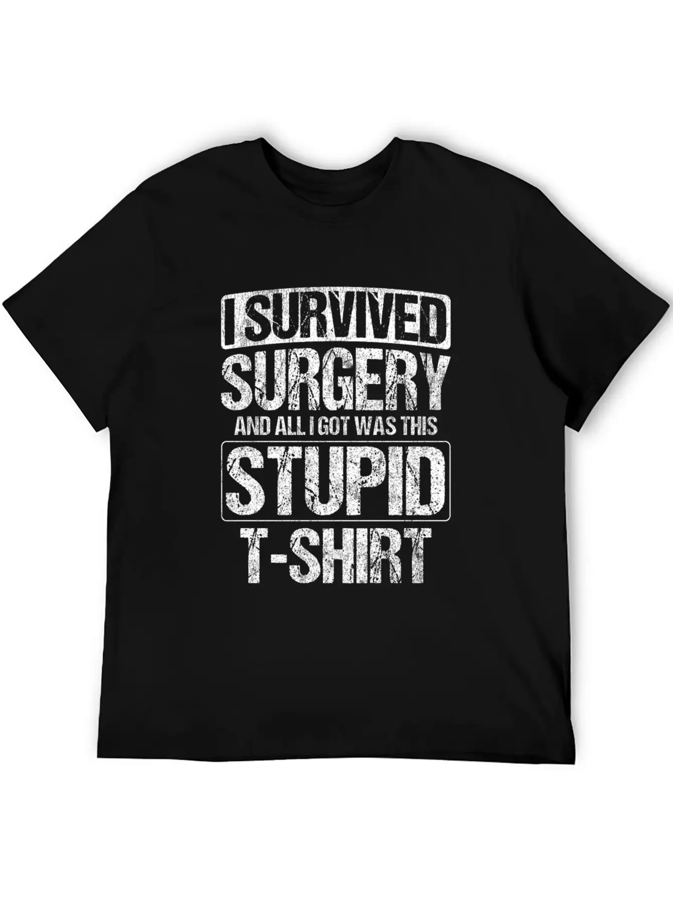 Survived Neck Surgery All I Got Was This Stupid Unisex Casual T-Shirt – Clean Design For Daily Comfort