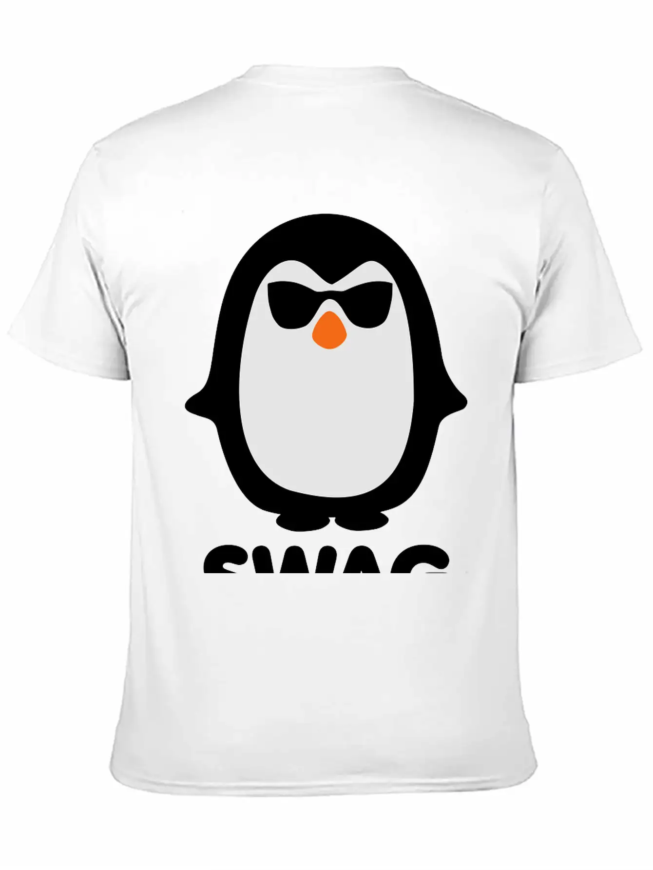 SWAG Pinguin Basic Graphic T-Shirt – Daily Comfort In Soft Cotton