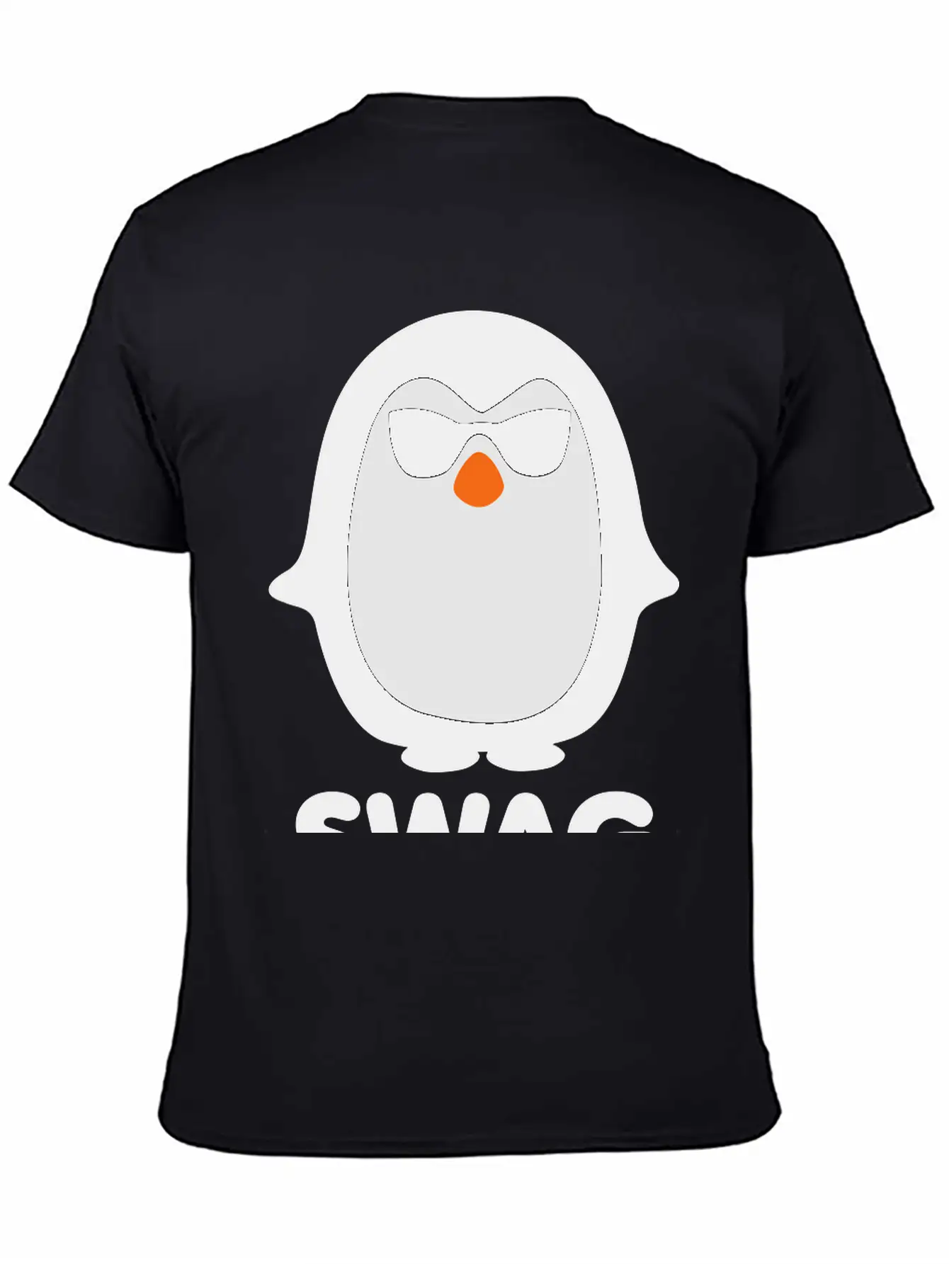 SWAG Pinguin Basic Graphic T-Shirt – Daily Comfort In Soft Cotton
