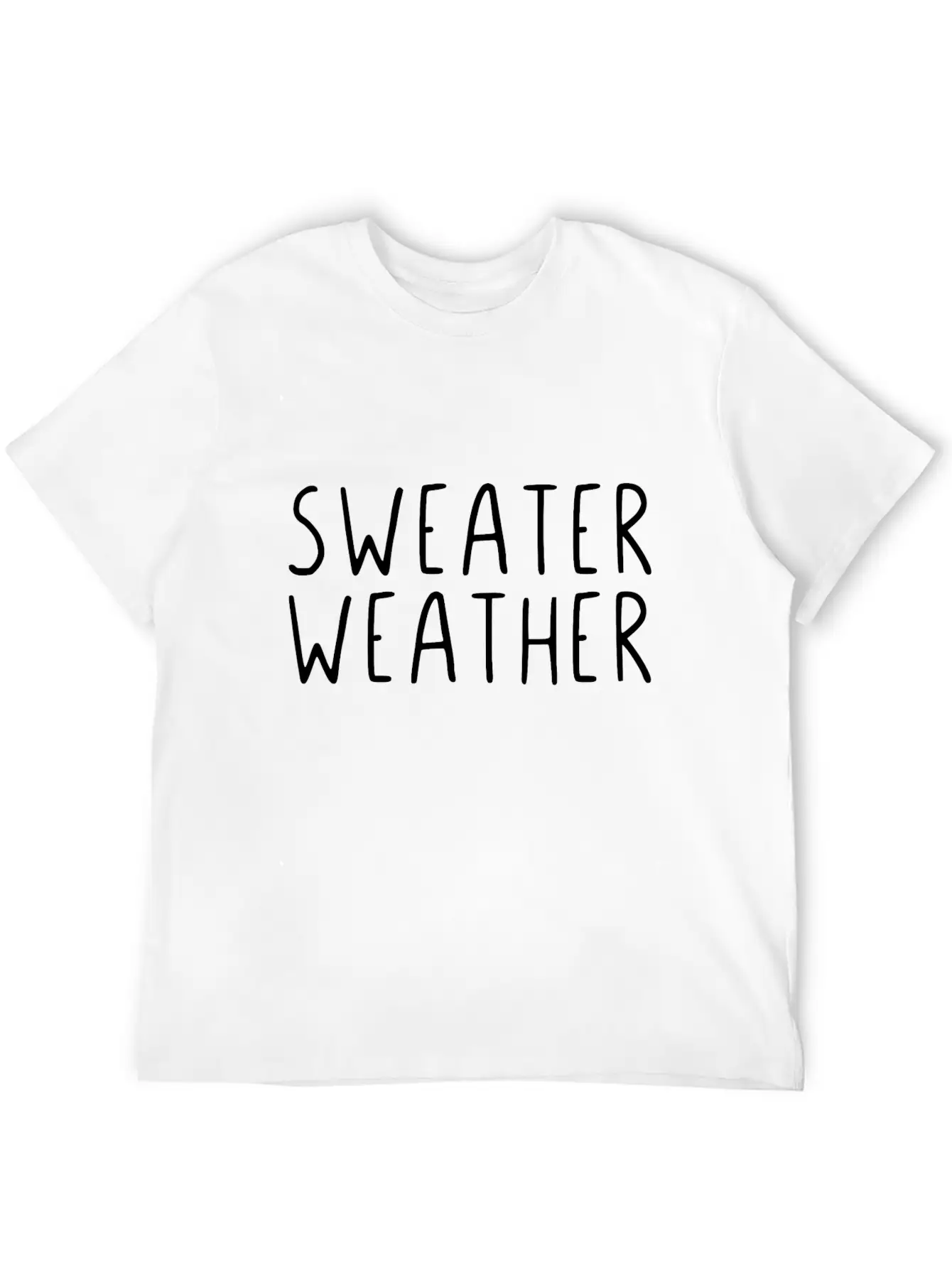 Sweater Weather Unisex Short Sleeve Soft Cotton T-Shirt – Casual Everyday Wear