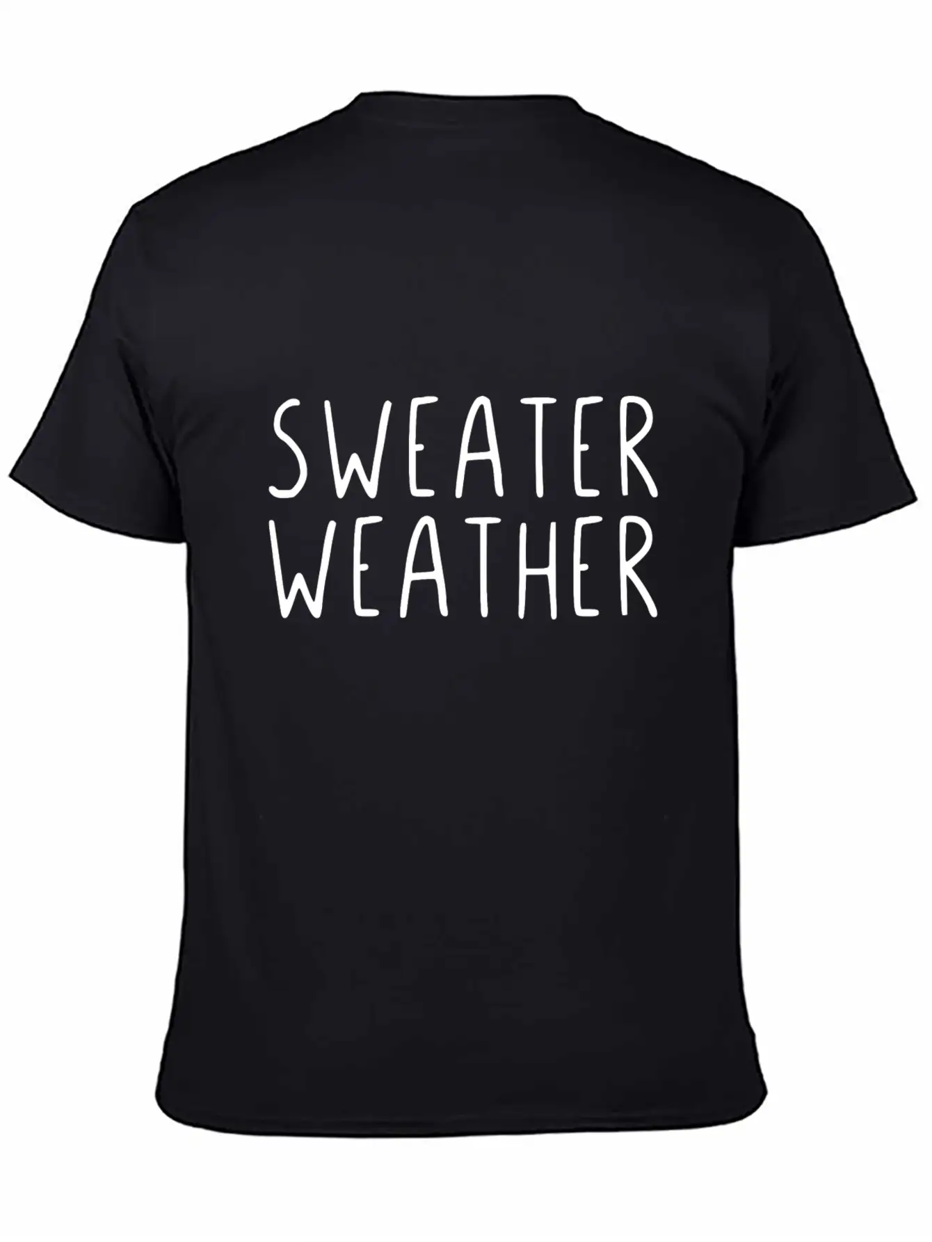 Sweater Weather Unisex Short Sleeve Soft Cotton T-Shirt – Casual Everyday Wear