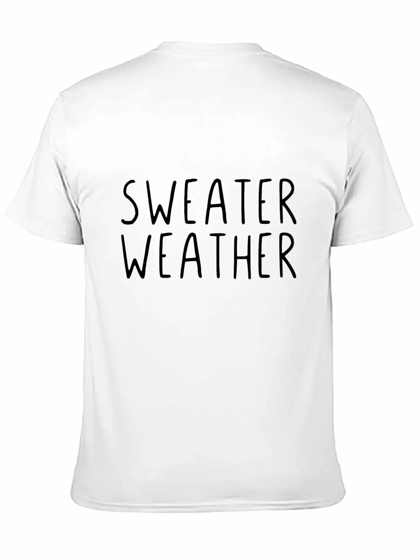 Sweater Weather Unisex Short Sleeve Soft Cotton T-Shirt – Casual Everyday Wear
