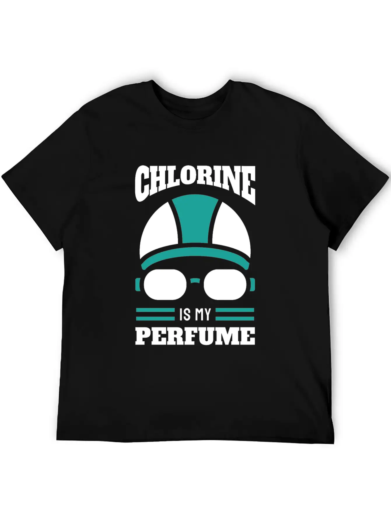 Swimmer Chlorine Is My Perfume Comfortable Minimalist Graphic Tee – Summer Style Essential