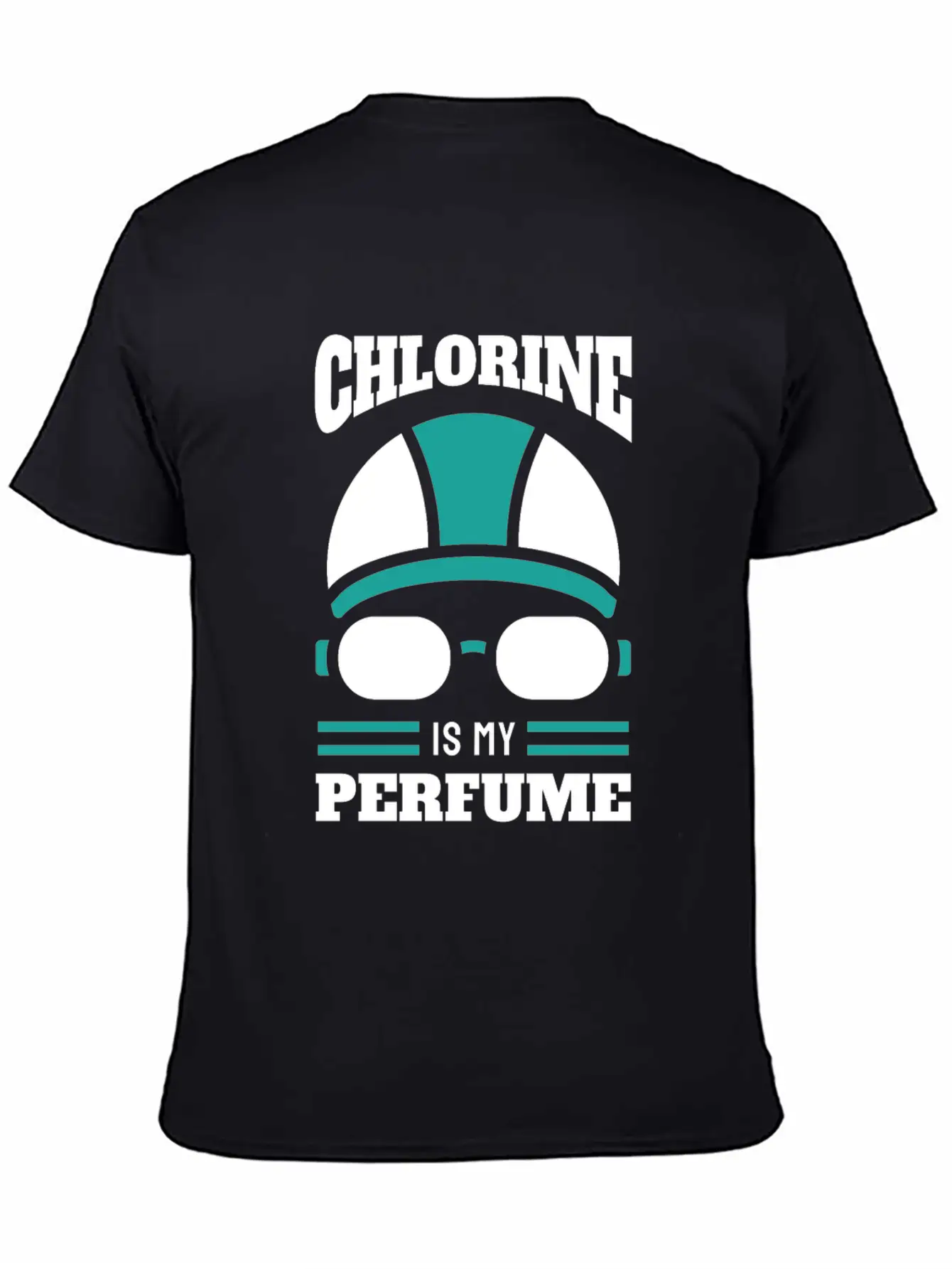 Swimmer Chlorine Is My Perfume Comfortable Minimalist Graphic Tee – Summer Style Essential