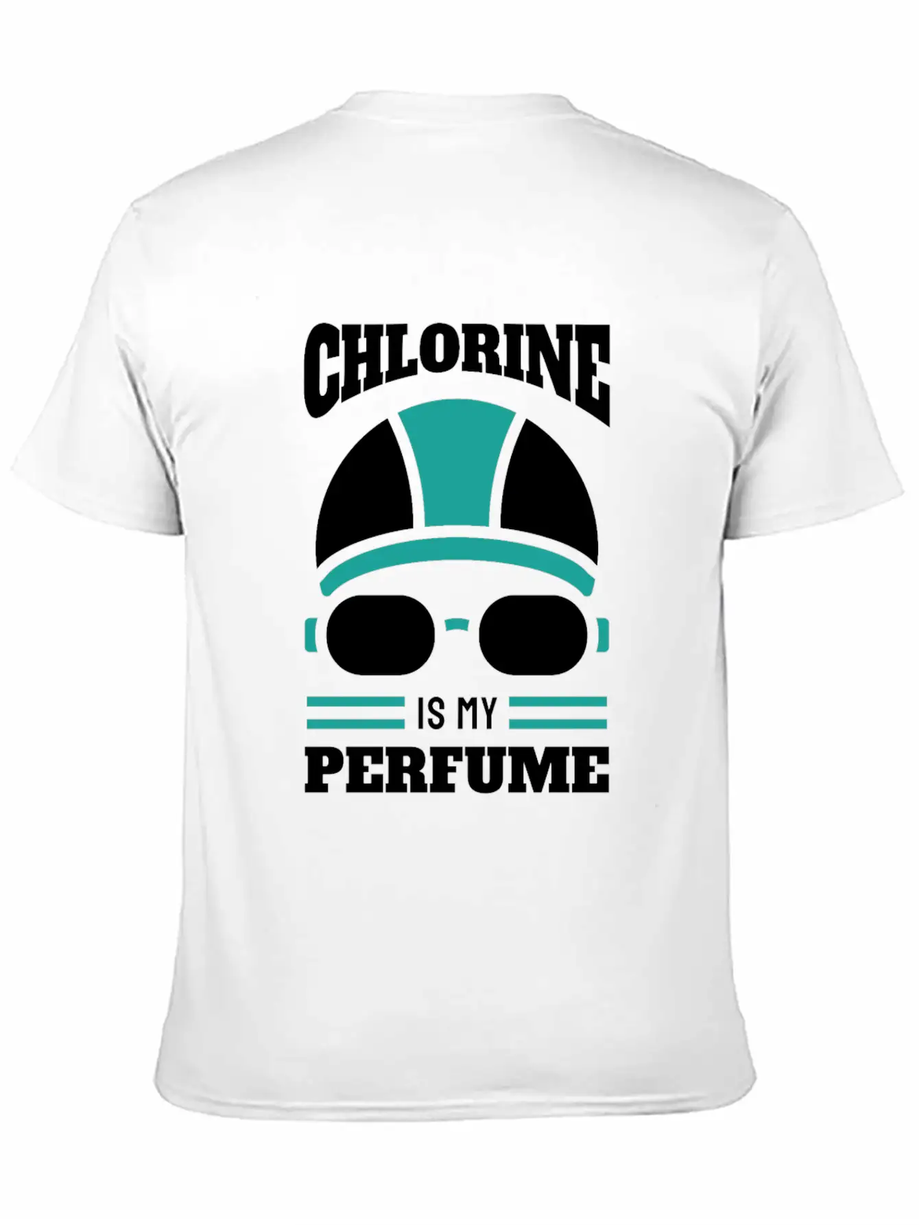 Swimmer Chlorine Is My Perfume Comfortable Minimalist Graphic Tee – Summer Style Essential