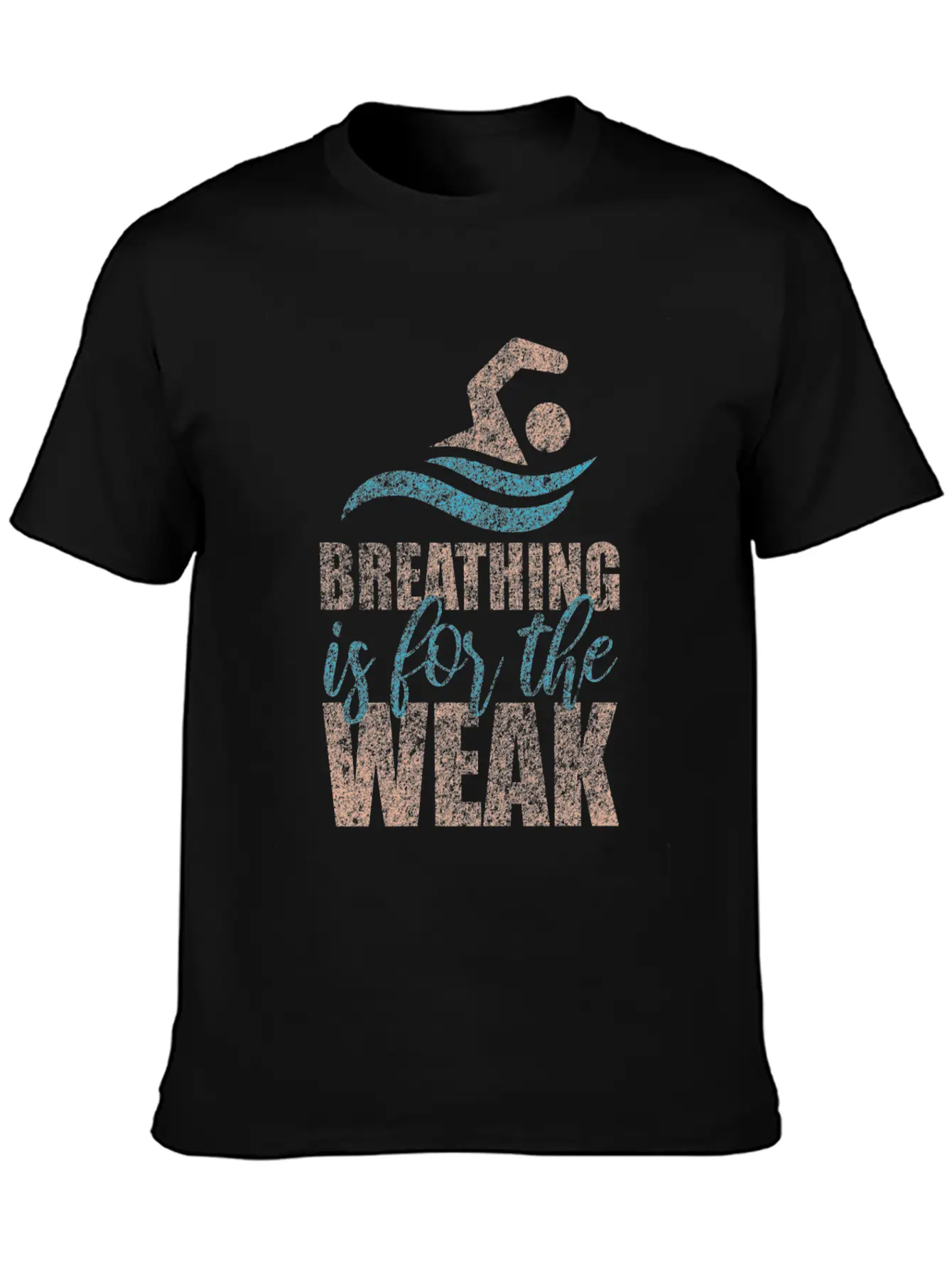 Swimmer Crawl Competition Gift Unisex Short Sleeve Soft Cotton T-Shirt – Casual Everyday Wear