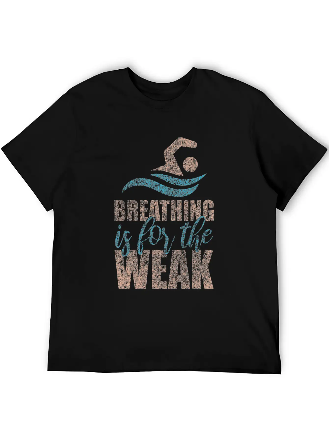 Swimmer Crawl Competition Gift Unisex Short Sleeve Soft Cotton T-Shirt – Casual Everyday Wear