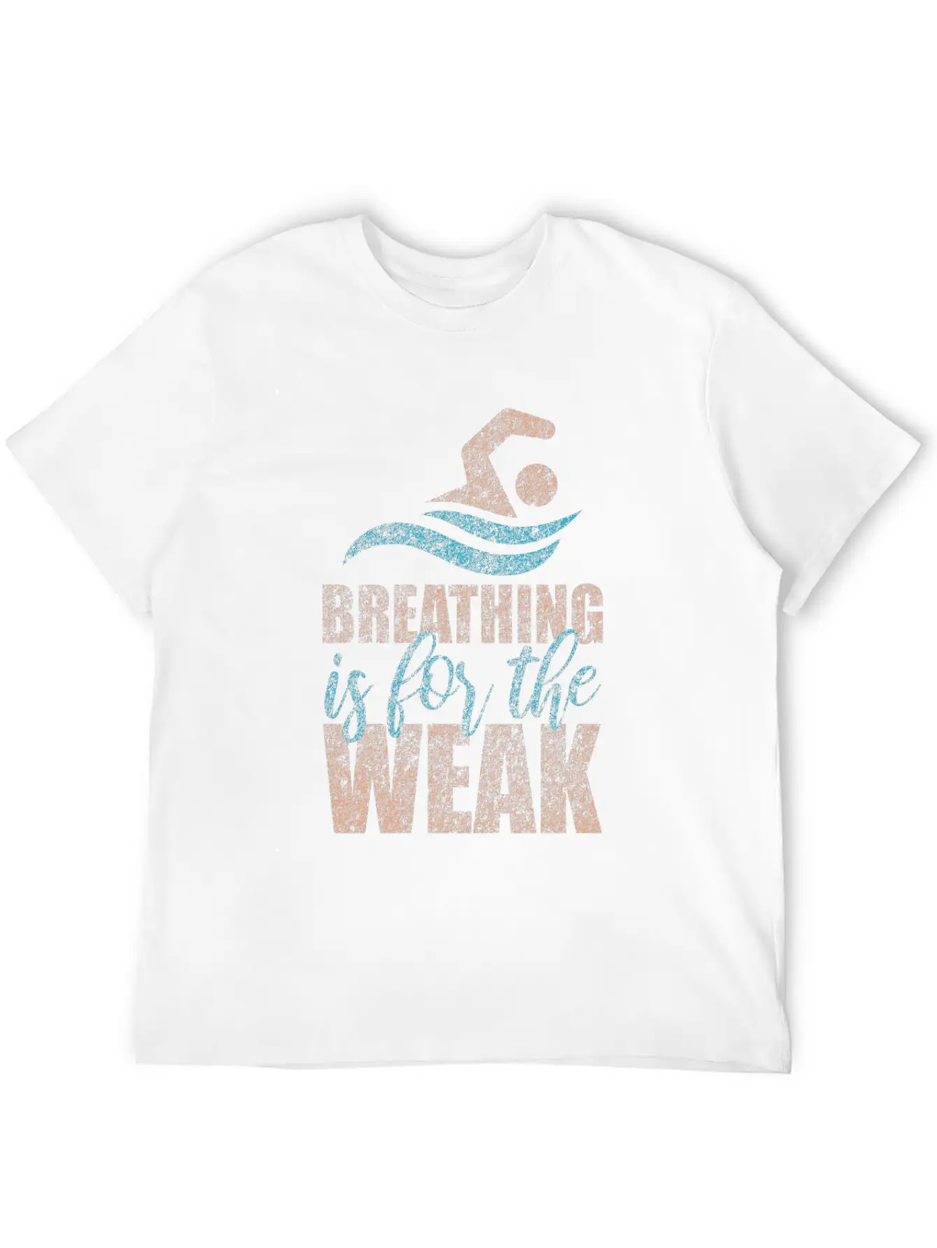 Swimmer Crawl Competition Gift Unisex Short Sleeve Soft Cotton T-Shirt – Casual Everyday Wear