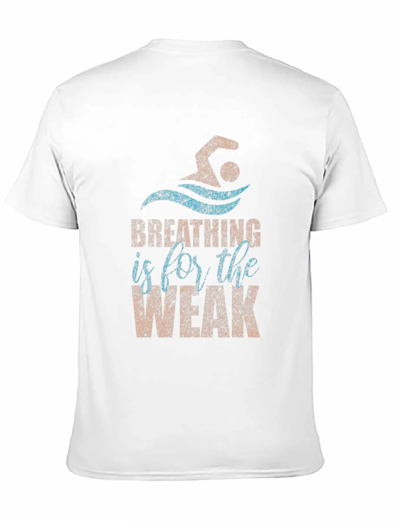Swimmer Crawl Competition Gift Unisex Short Sleeve Soft Cotton T-Shirt – Casual Everyday Wear