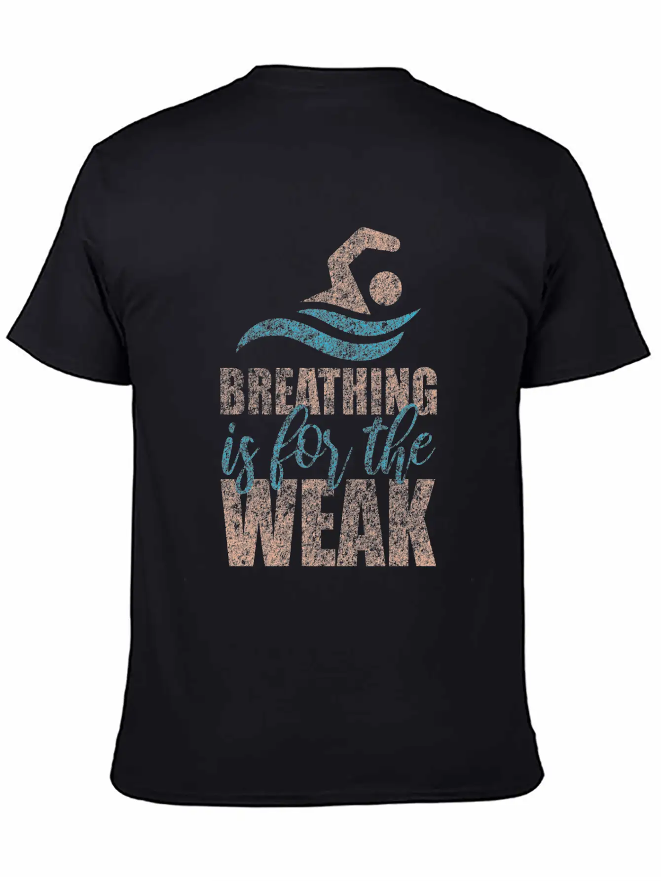 Swimmer Crawl Competition Gift Unisex Short Sleeve Soft Cotton T-Shirt – Casual Everyday Wear
