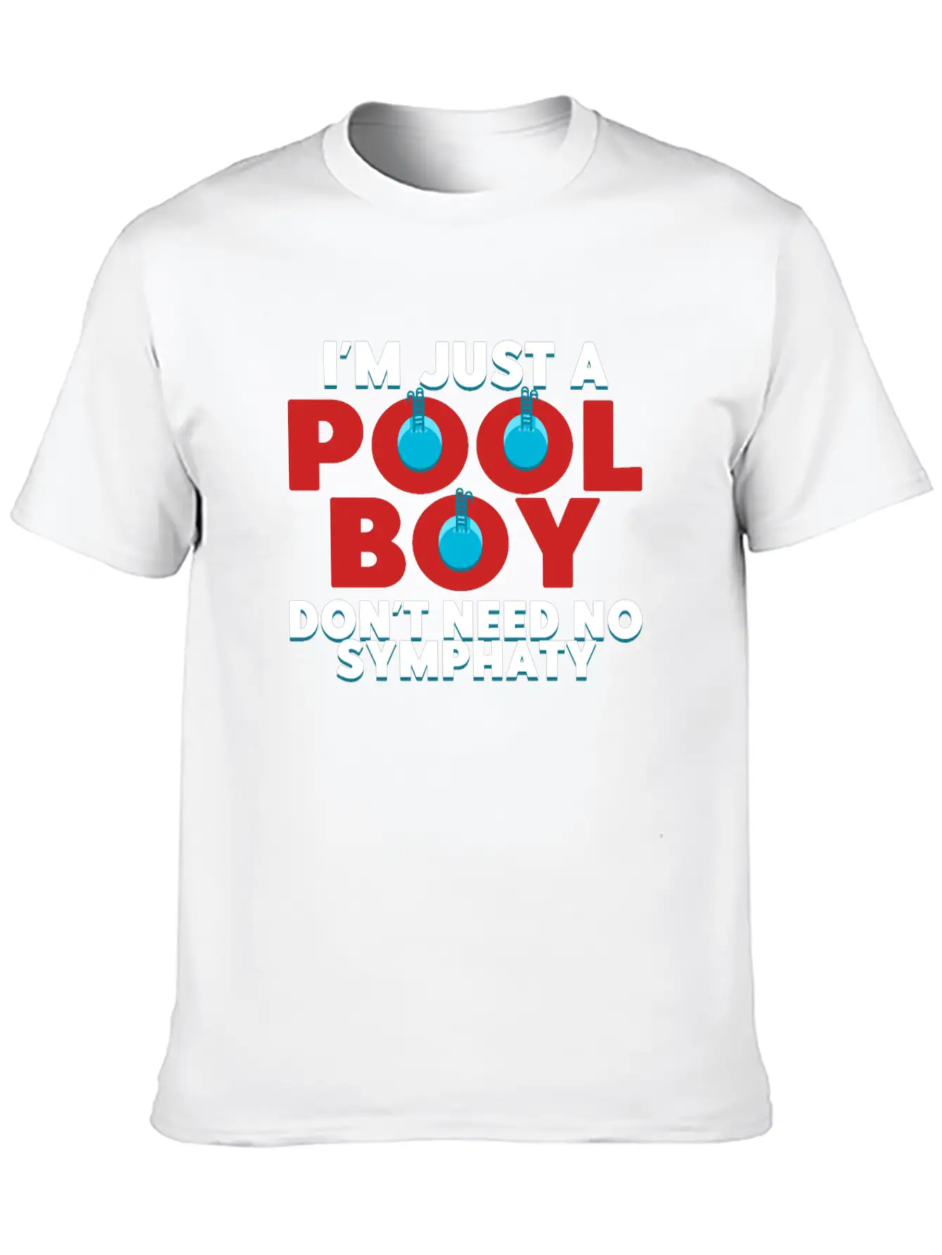 Swimming, Water, Exercise, Dive, Race, Triathlete Unisex Short Sleeve Soft Cotton T-Shirt – Casual Everyday Wear