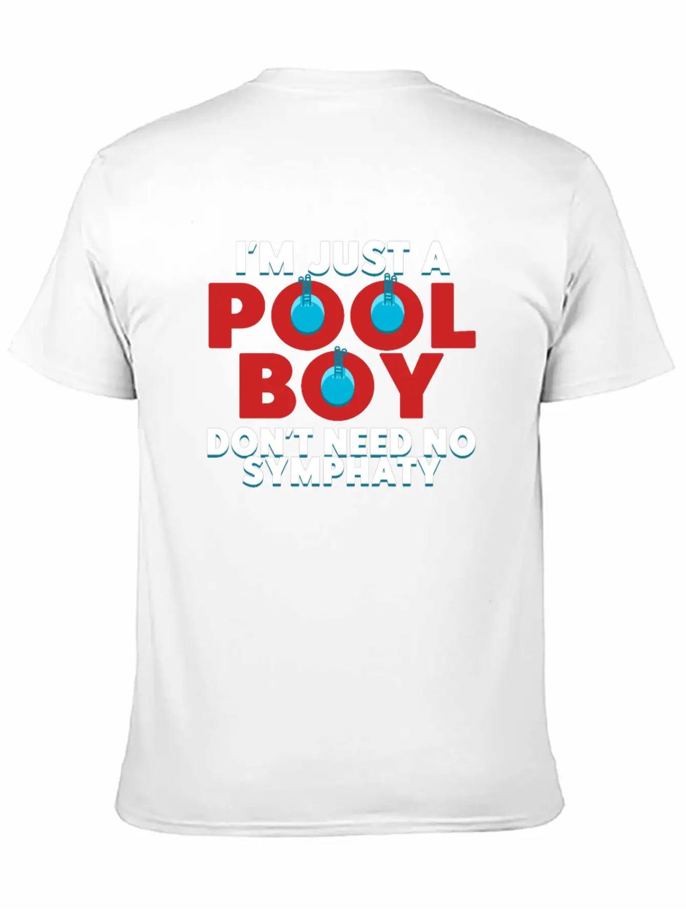 Swimming, Water, Exercise, Dive, Race, Triathlete Unisex Short Sleeve Soft Cotton T-Shirt – Casual Everyday Wear