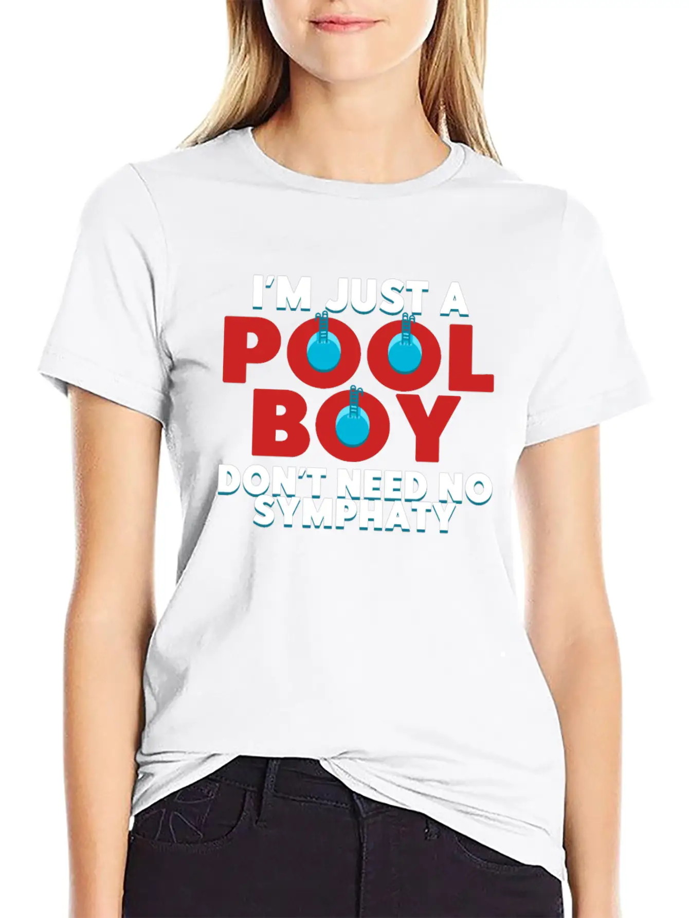 Swimming, Water, Exercise, Dive, Race, Triathlete Unisex Short Sleeve Soft Cotton T-Shirt – Casual Everyday Wear