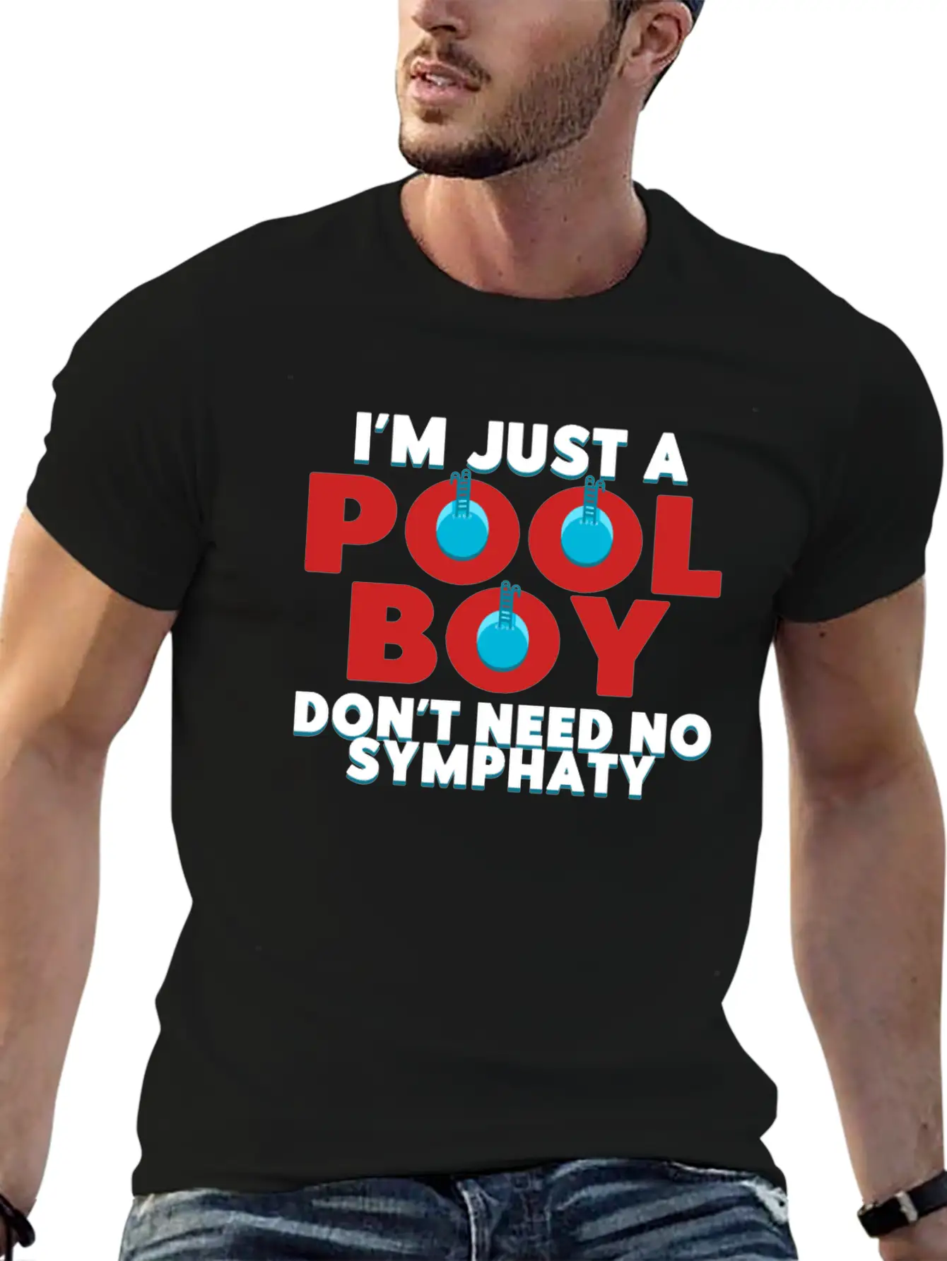 Swimming, Water, Exercise, Dive, Race, Triathlete Unisex Short Sleeve Soft Cotton T-Shirt – Casual Everyday Wear